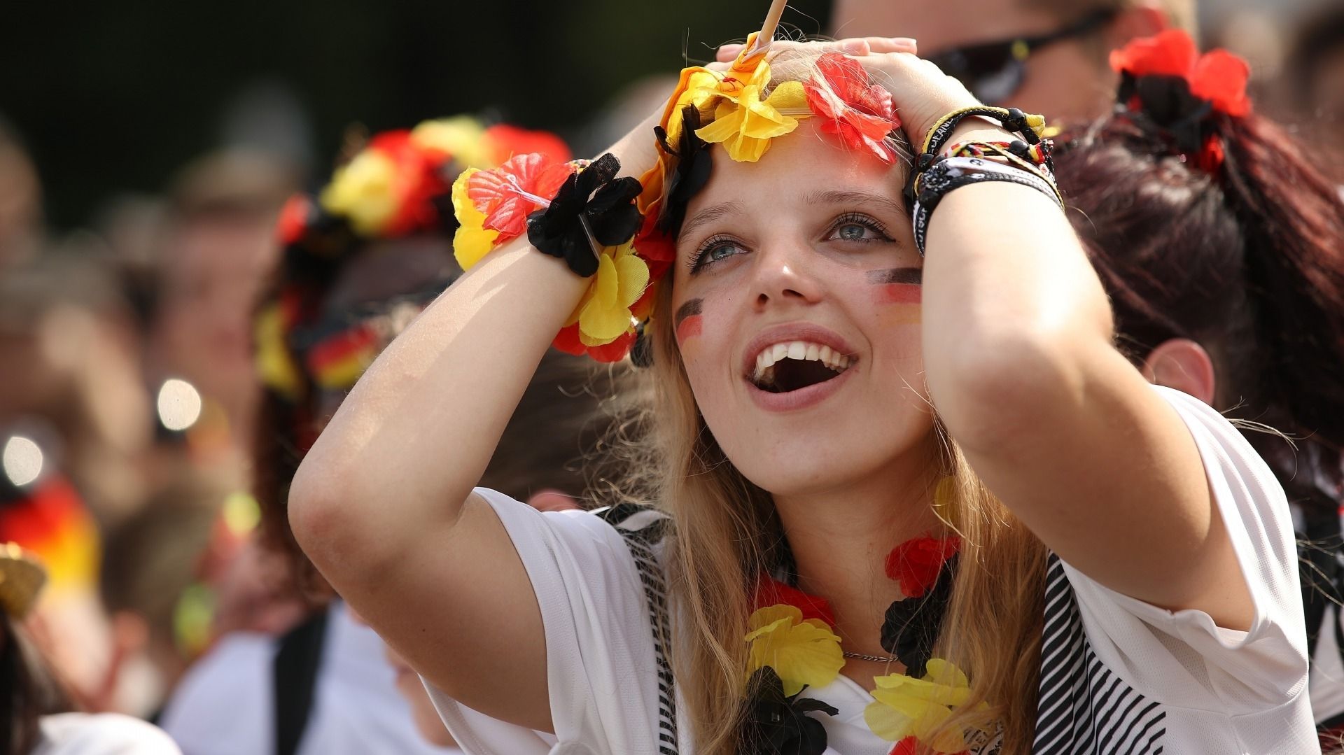 美女サポワールドカップ_ドイツvsメキシコ_ドイツ2