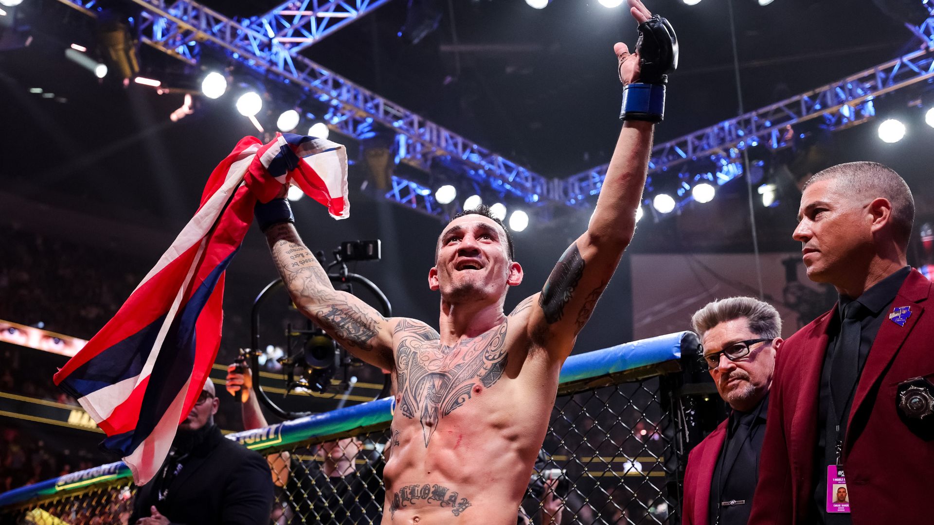 Max Holloway UFC BMF title fight