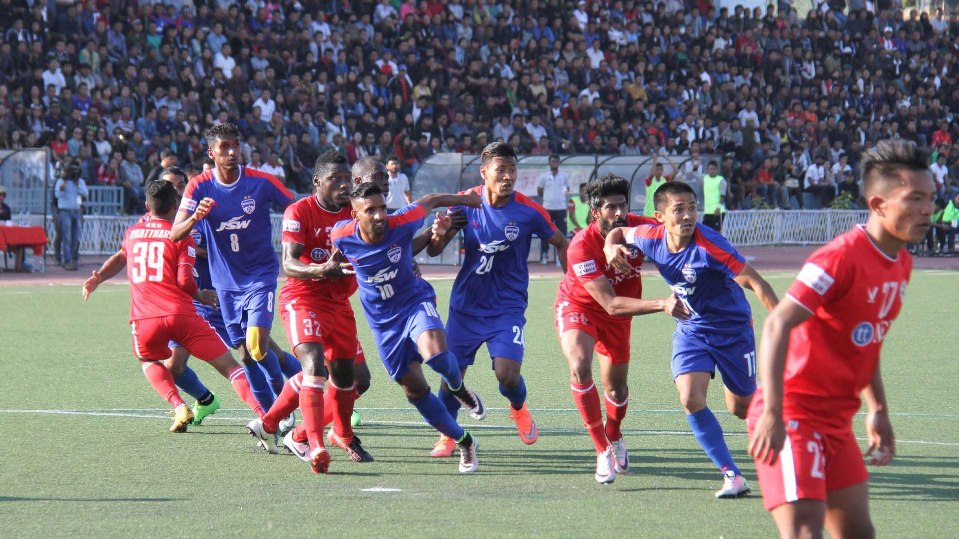 Aizawl FC Bengaluru FC I-League 2017
