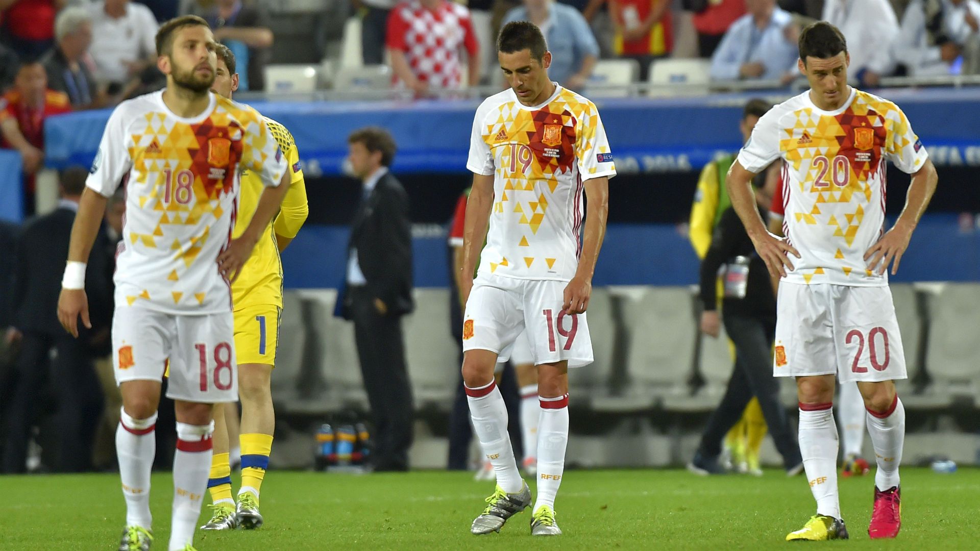 croatia spain - euro 2016 - 21062016