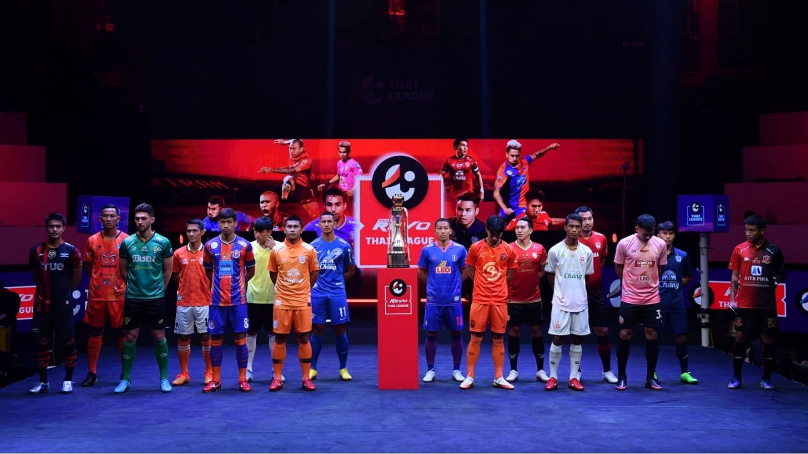 แถลงข่าวเปิดการแข่งขันฟุตบอลไทยลีก