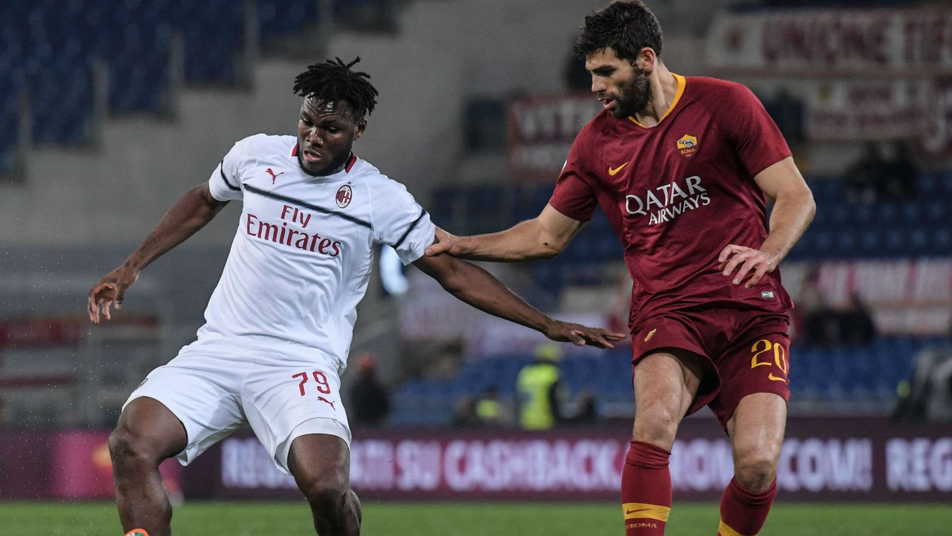 Federico Fazio Franck Kessiè Roma Milan