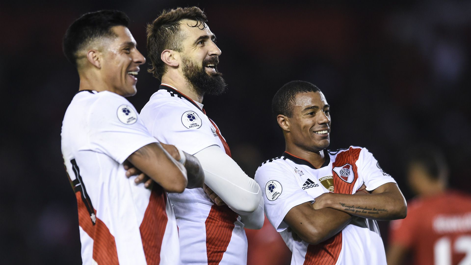 Enzo Perez Lucas Pratto Nicolas De la Cruz River Plate