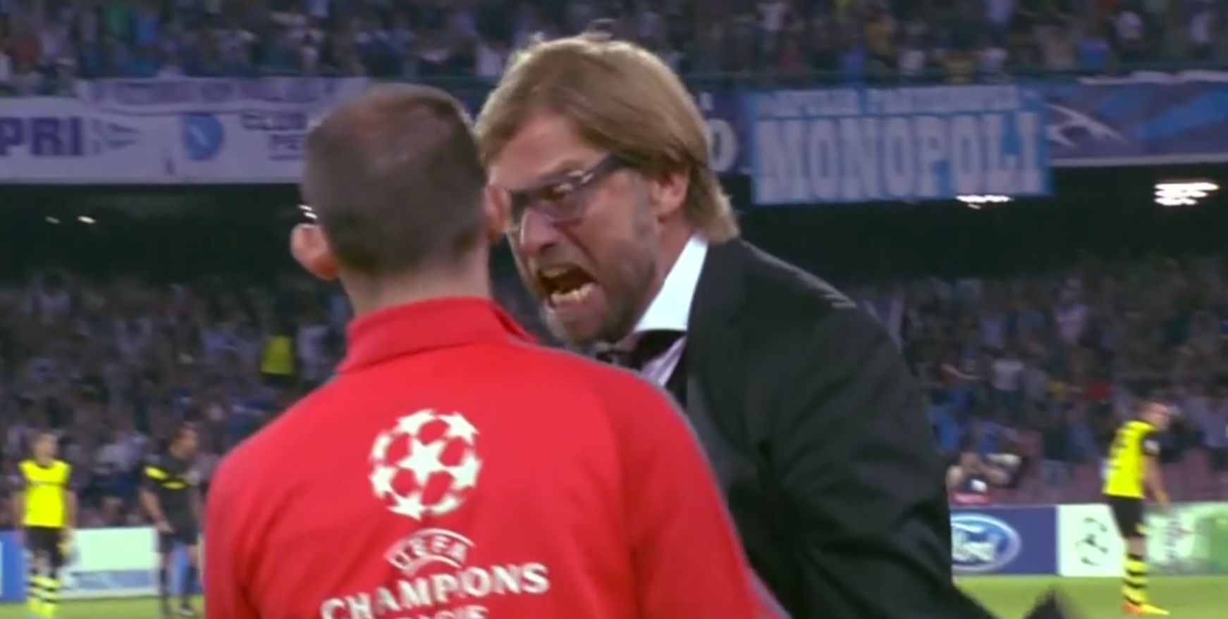 Jurgen Klopp Napoli Borussia Dortmund Champions League