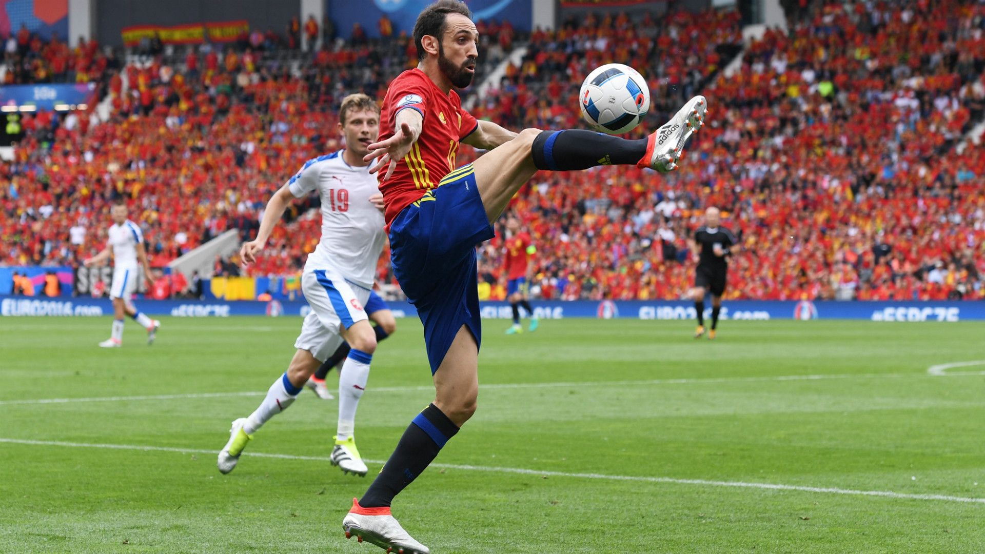 Juanfran Spain Czech Republic Euro 2016