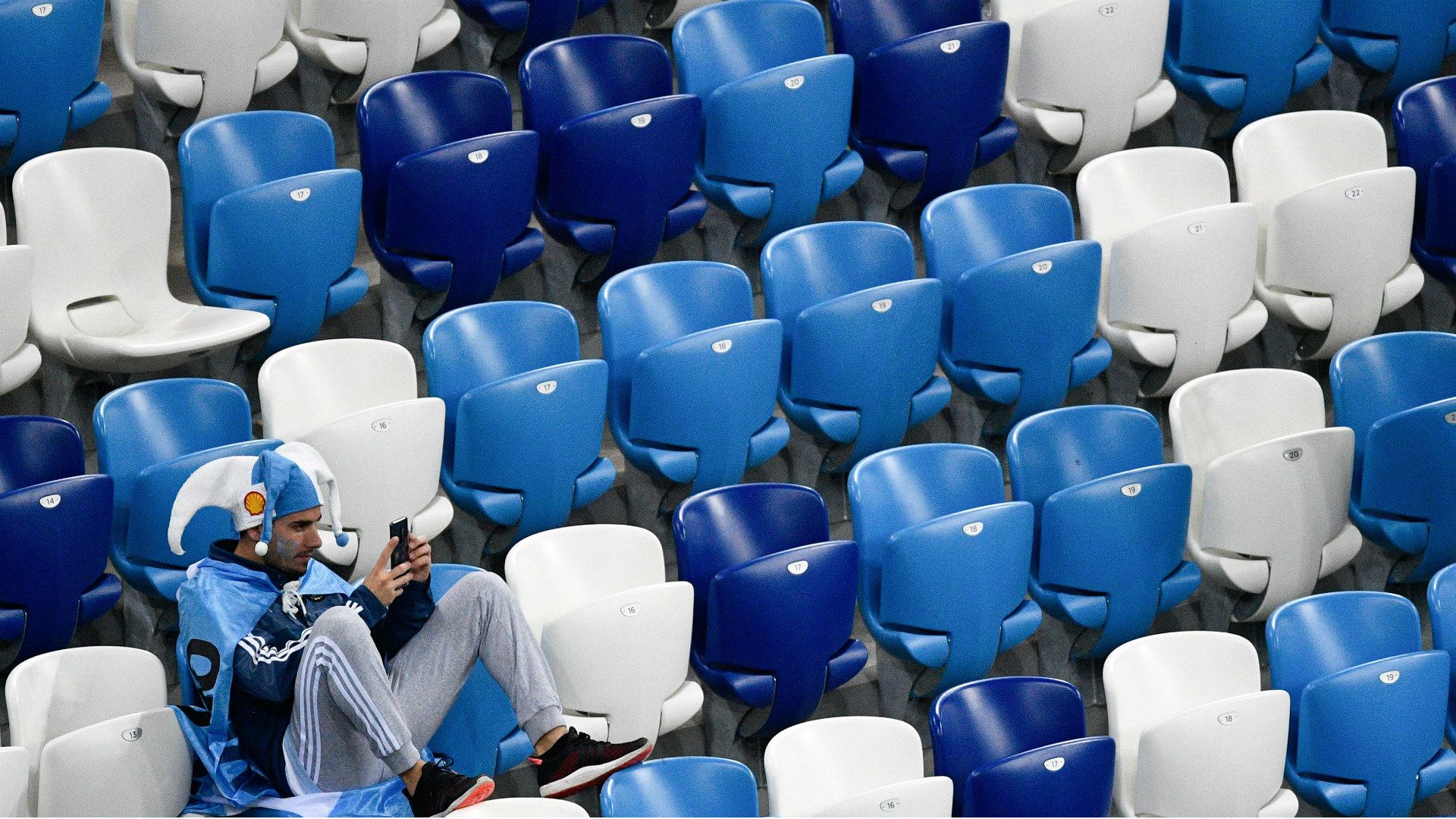 Hincha Argentina Croatia Group D 2018 World Cup  21062018