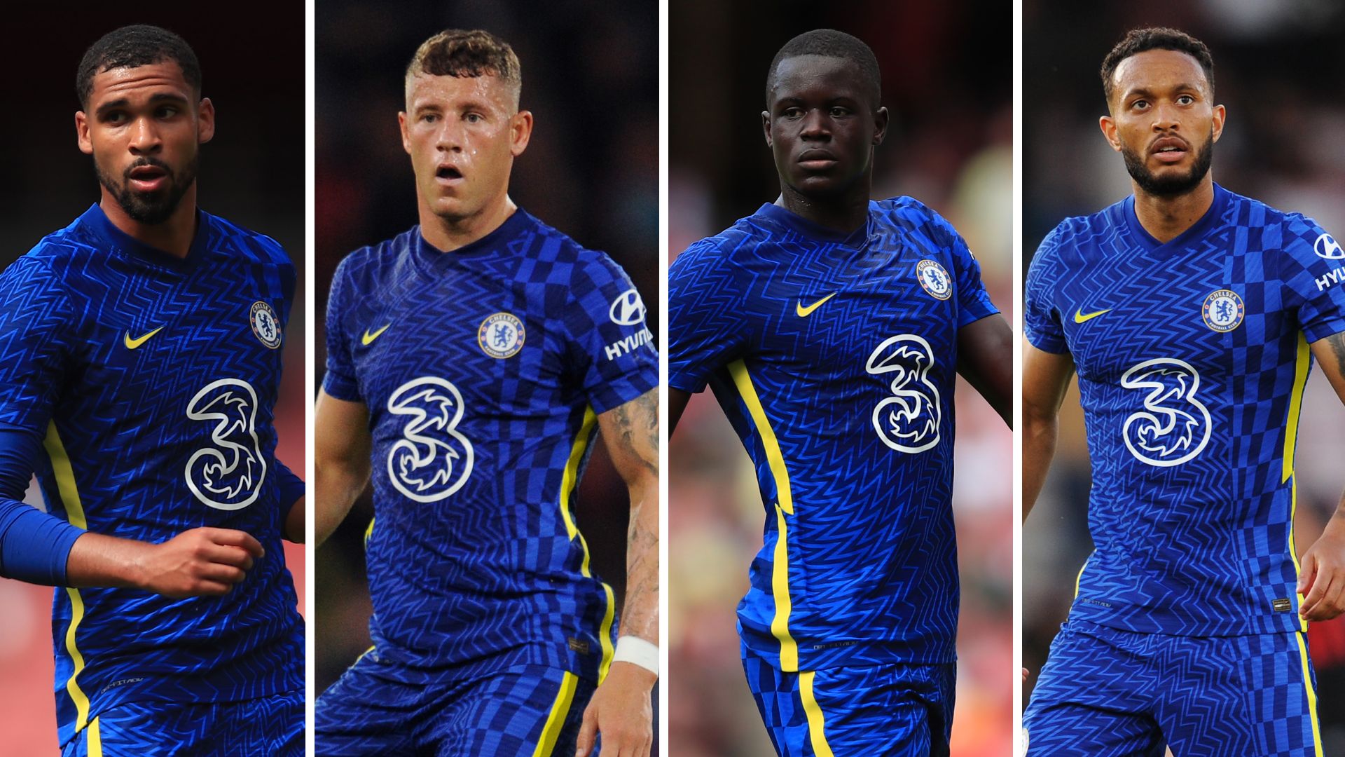 Ruben Loftus-Cheek, Ross Barkley, Malang Sarr, Lewis Baker