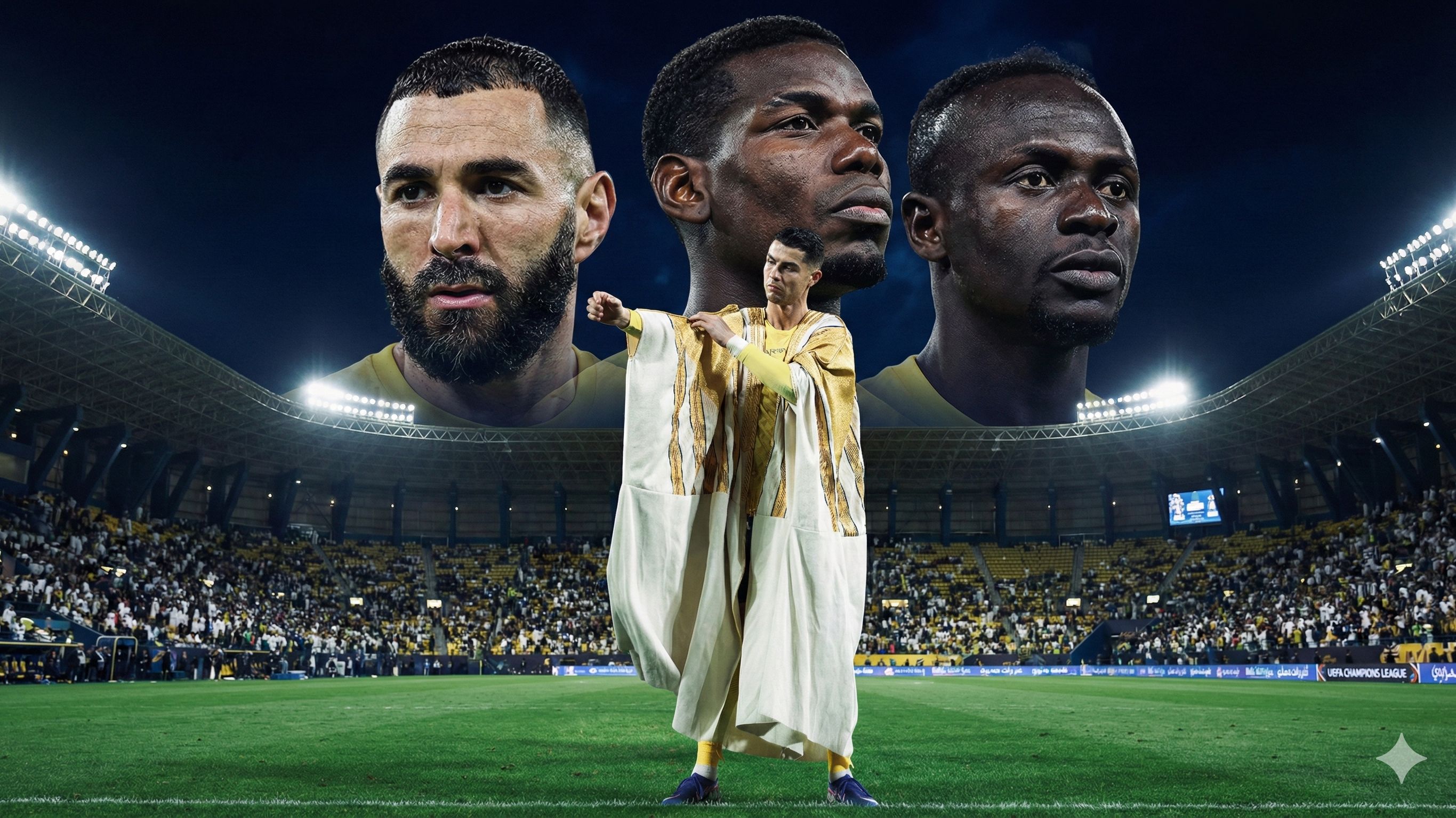 Cristiano Ronaldo Benzema Pogba Sadio Mane (Goal Only)