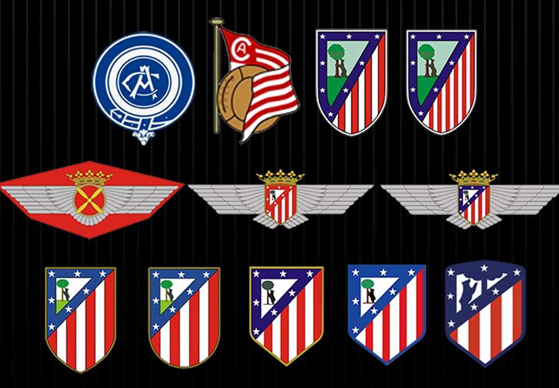 Atletico Madrid logos