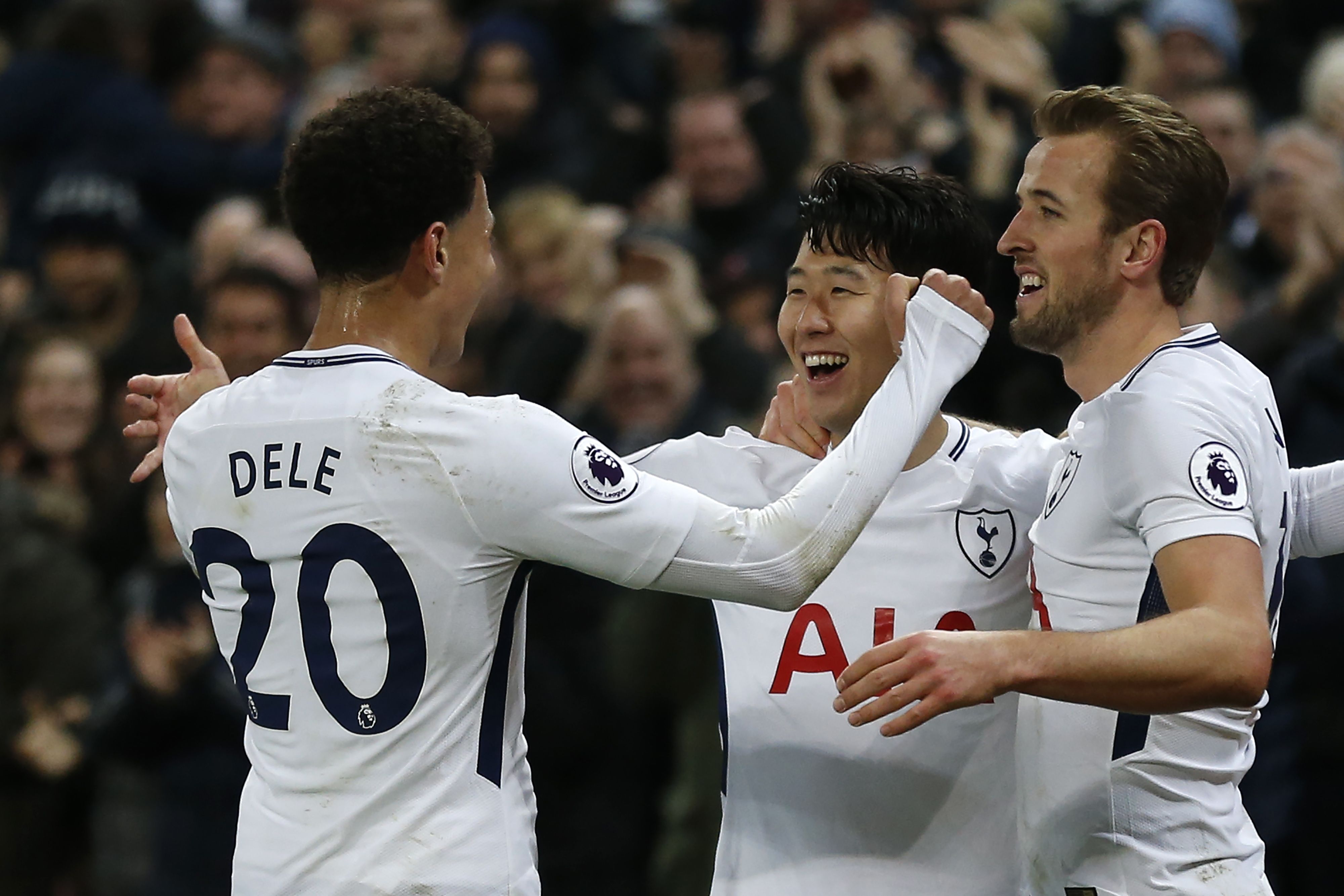 Dele Ali & Son Heung-Min & Harry Kane
