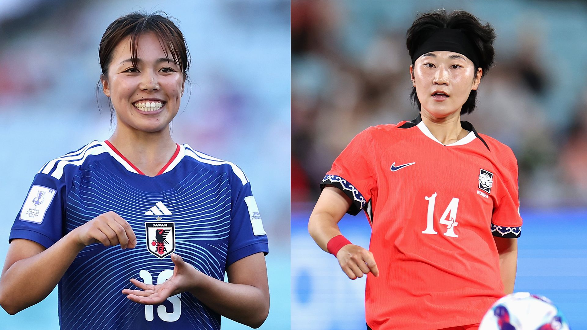 afc2026 japan korea women