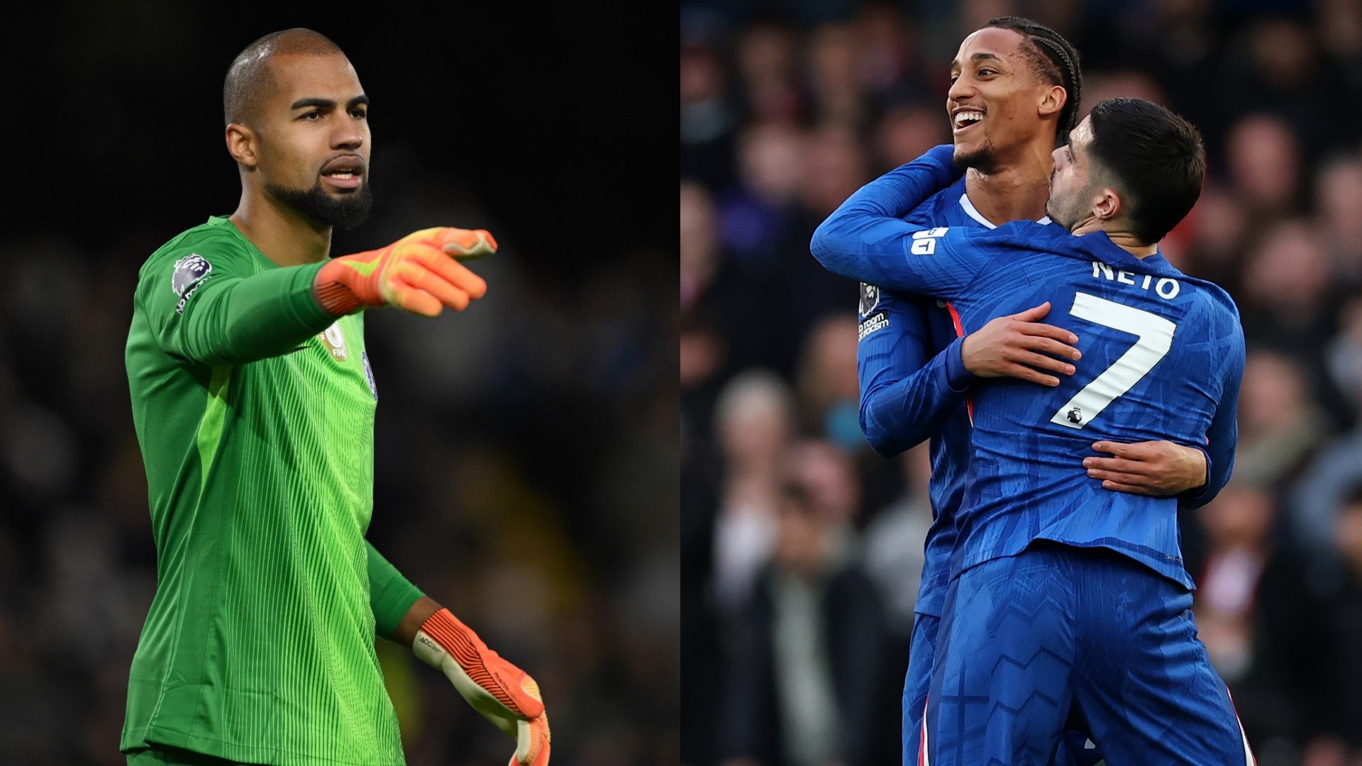 Robert Sanchez Joao Pedro Chelsea GFX