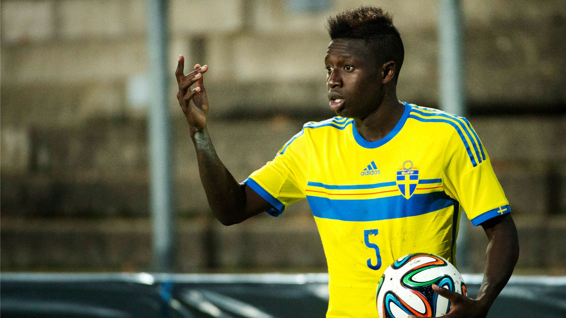 Pa Konate Sweden U21 10142014