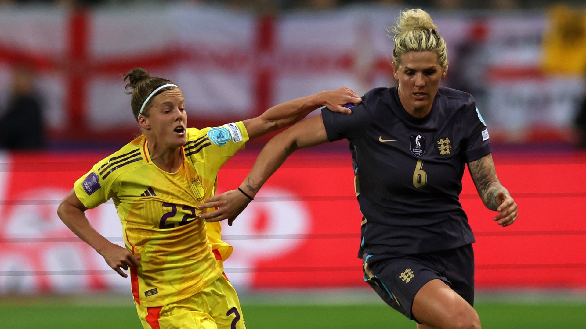 Laura Deloose Millie Bright Belgium England Women 2025