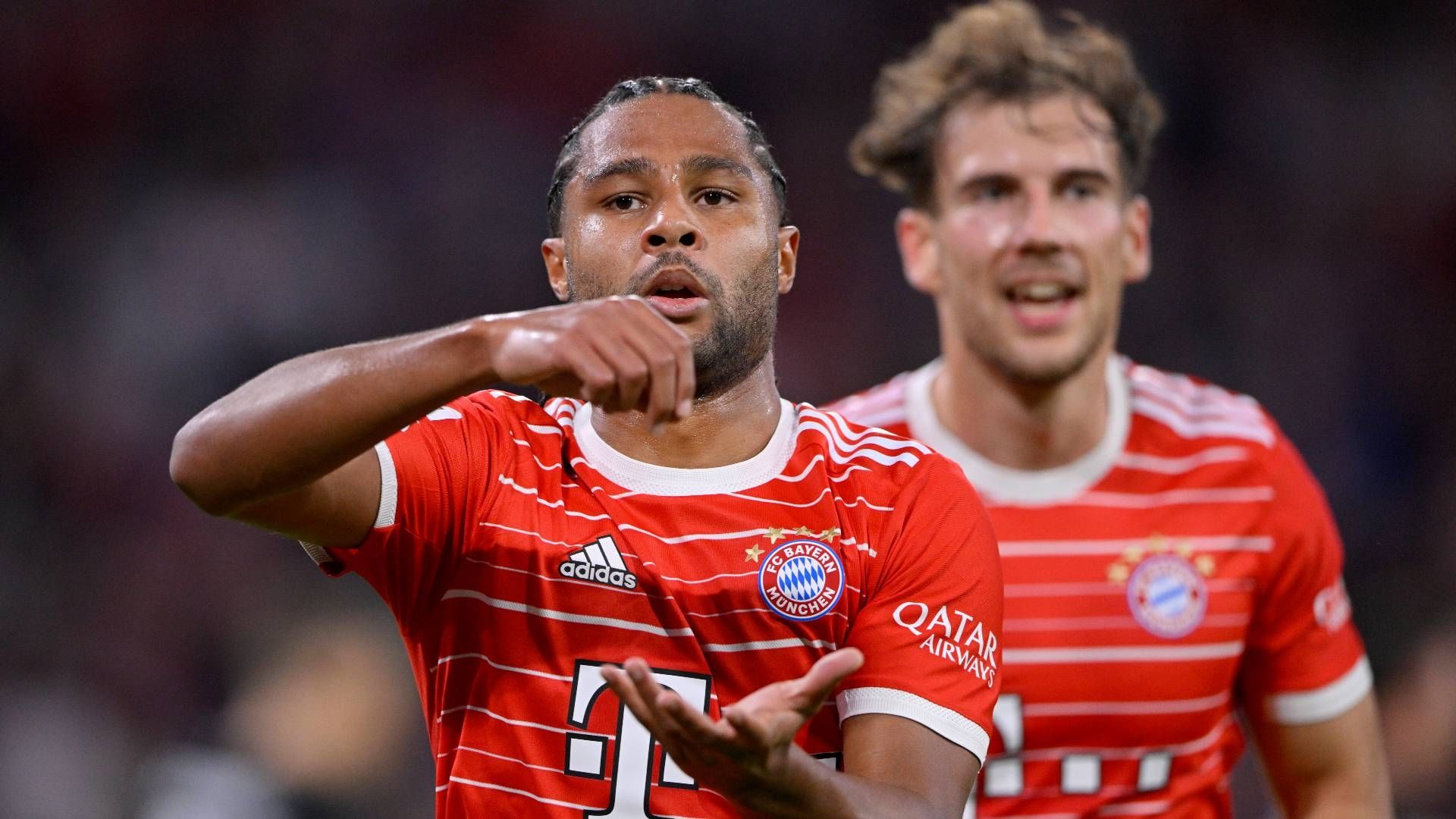 GER ONLY Serge Gnabry FC Bayern