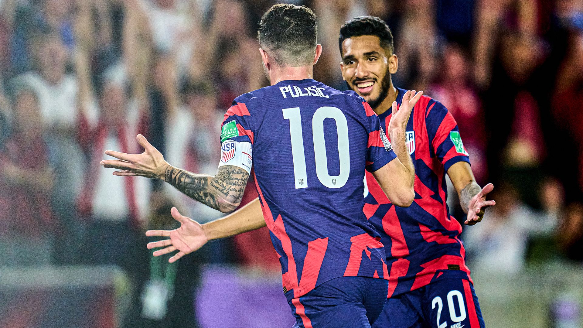 Jesus Ferreira Christian Pulisic USMNT 2022