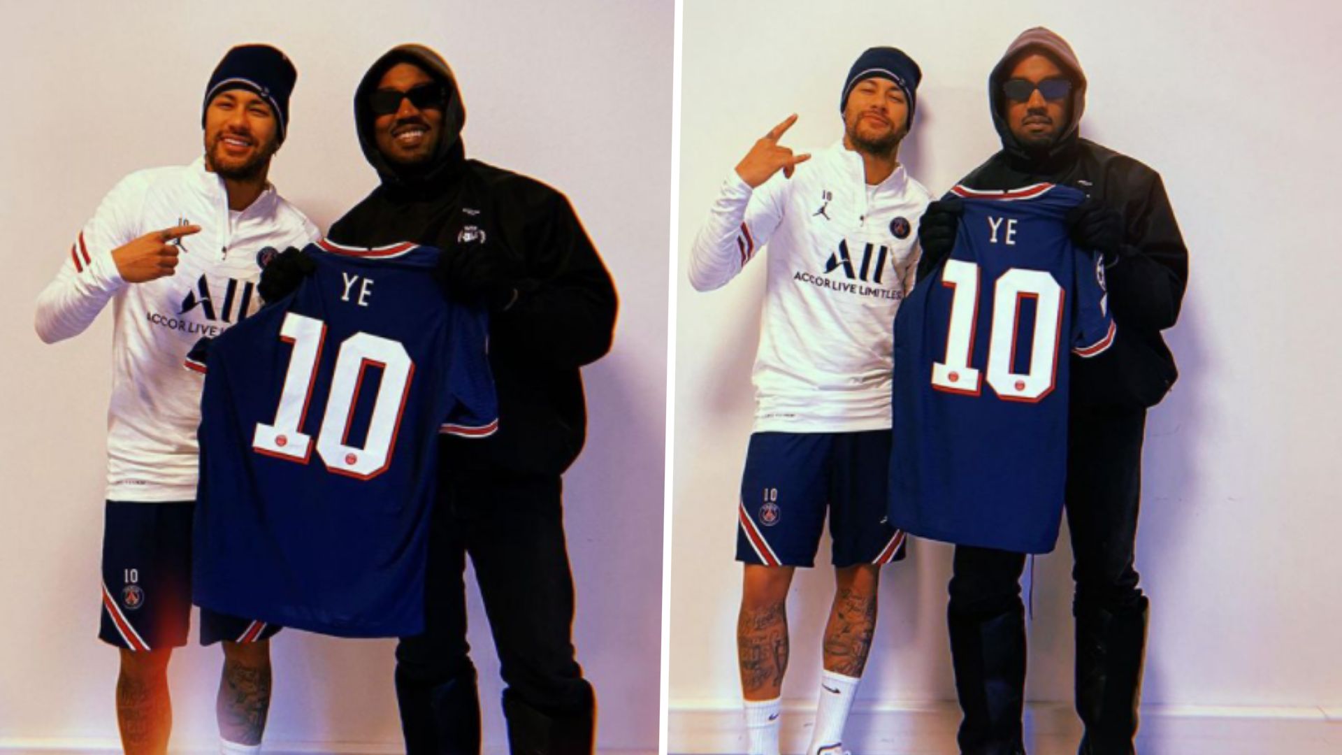 Neymar Kanye West PSG