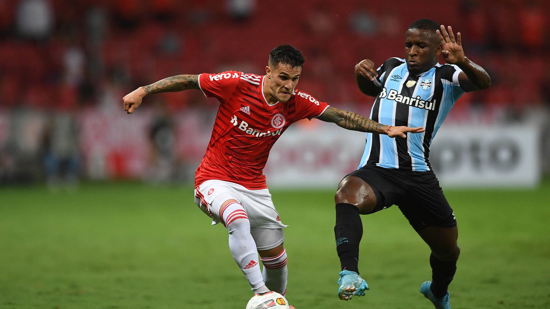 Fabricio Bustos, Elias Manoel, Internacional x Grêmio, Gaúcho, 09032022