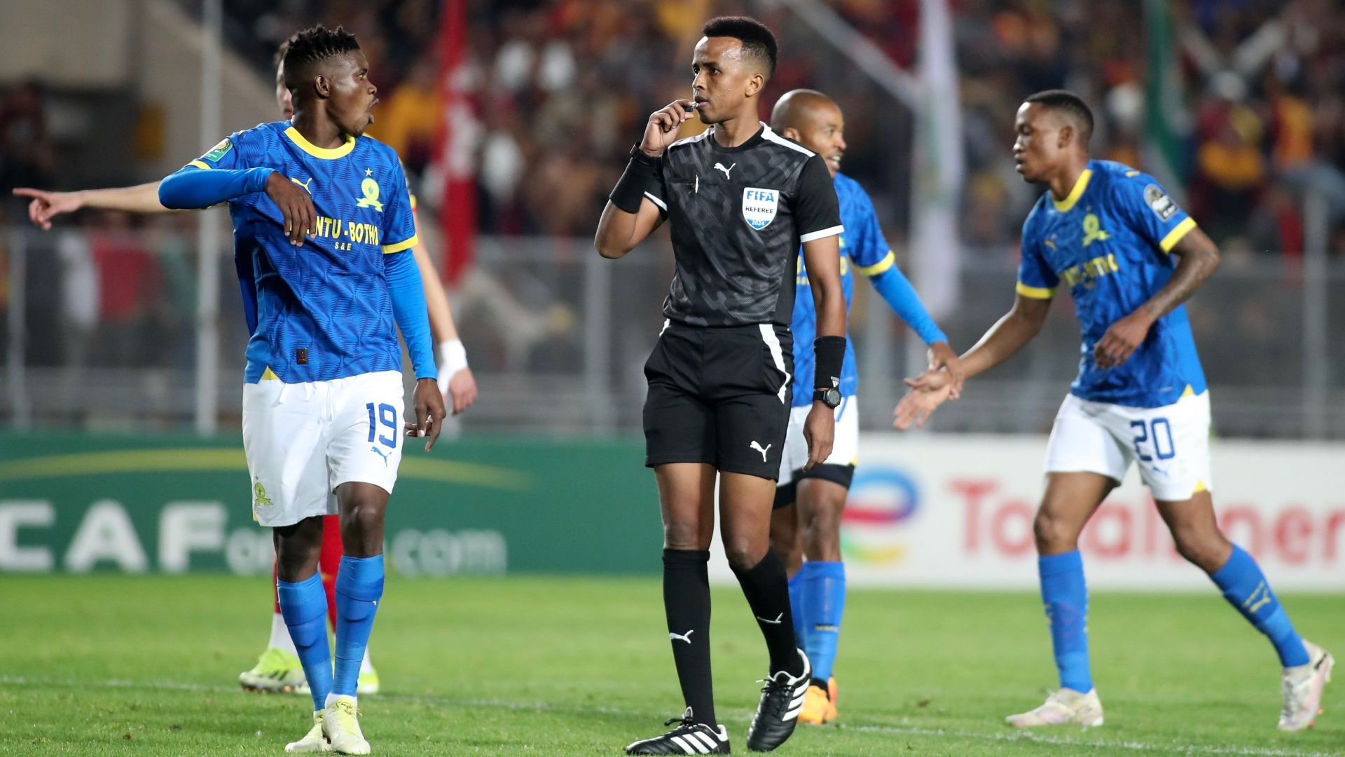 Mamelodi Sundowns players