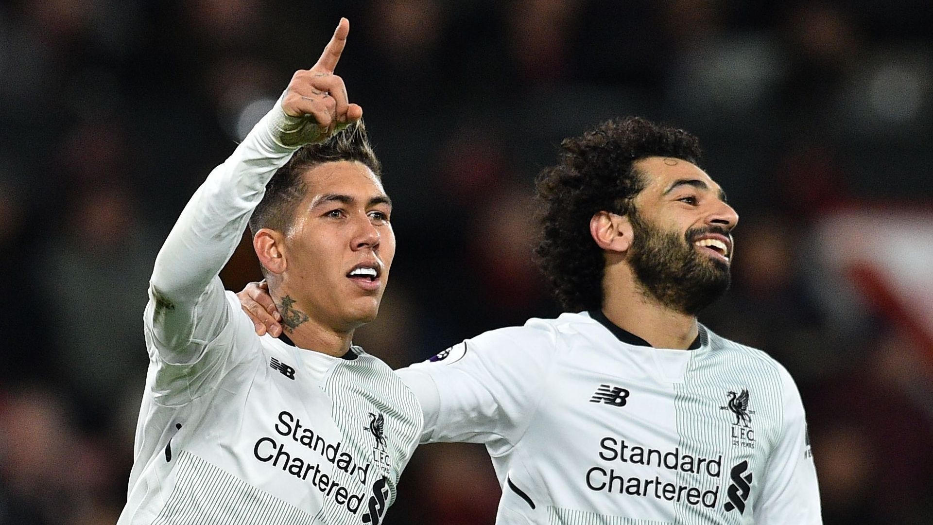 Roberto Firmino, Mohamed Salah, Liverpool