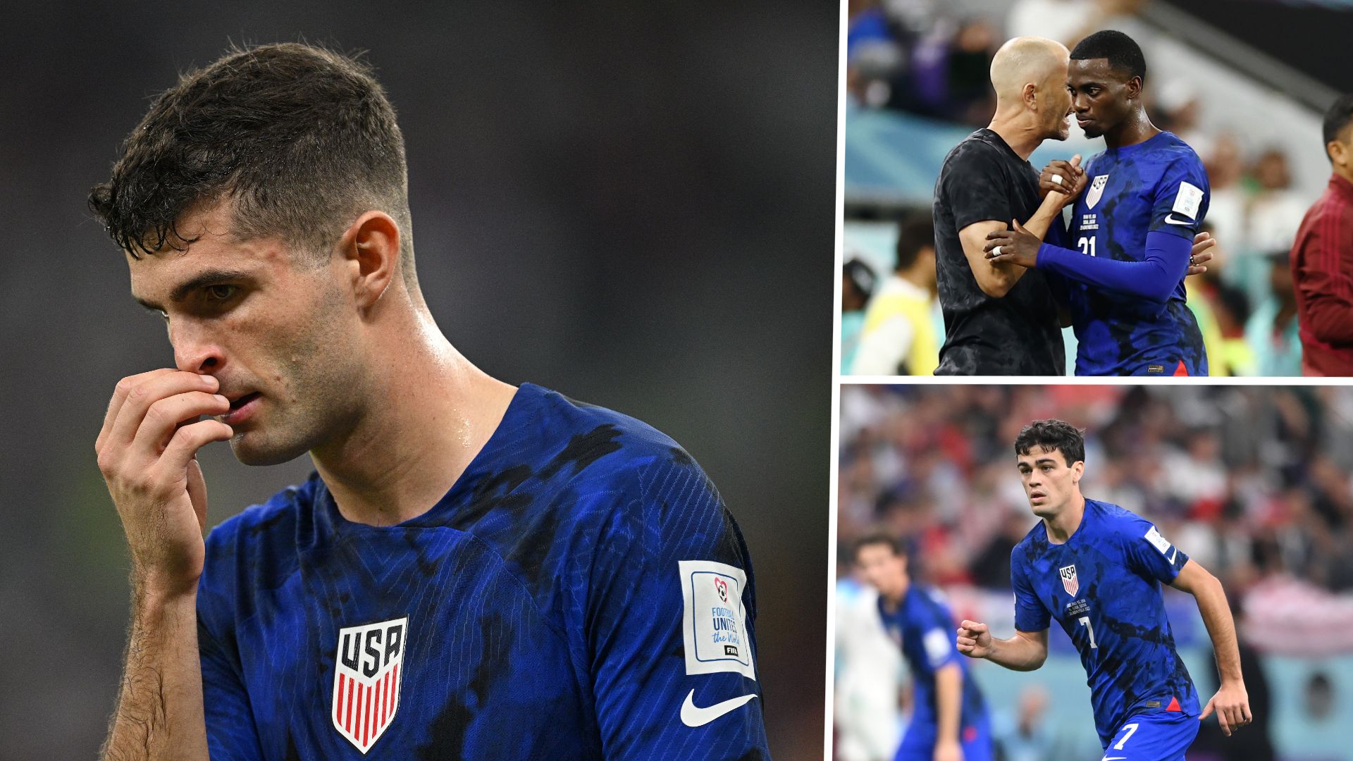 Pulisic Berhalter Reyna split USMNT World Cup