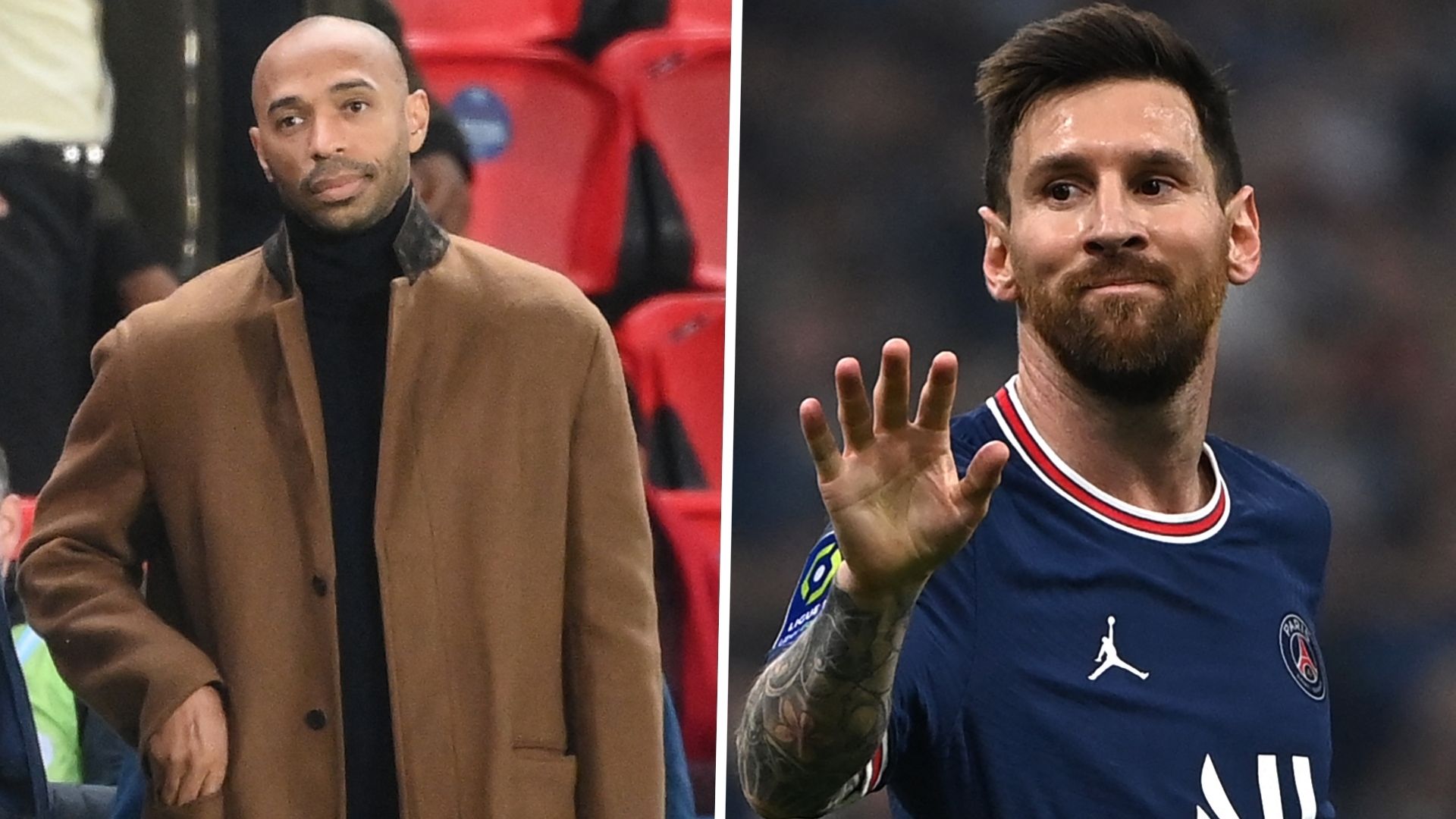 Thierry Henry & Lionel Messi