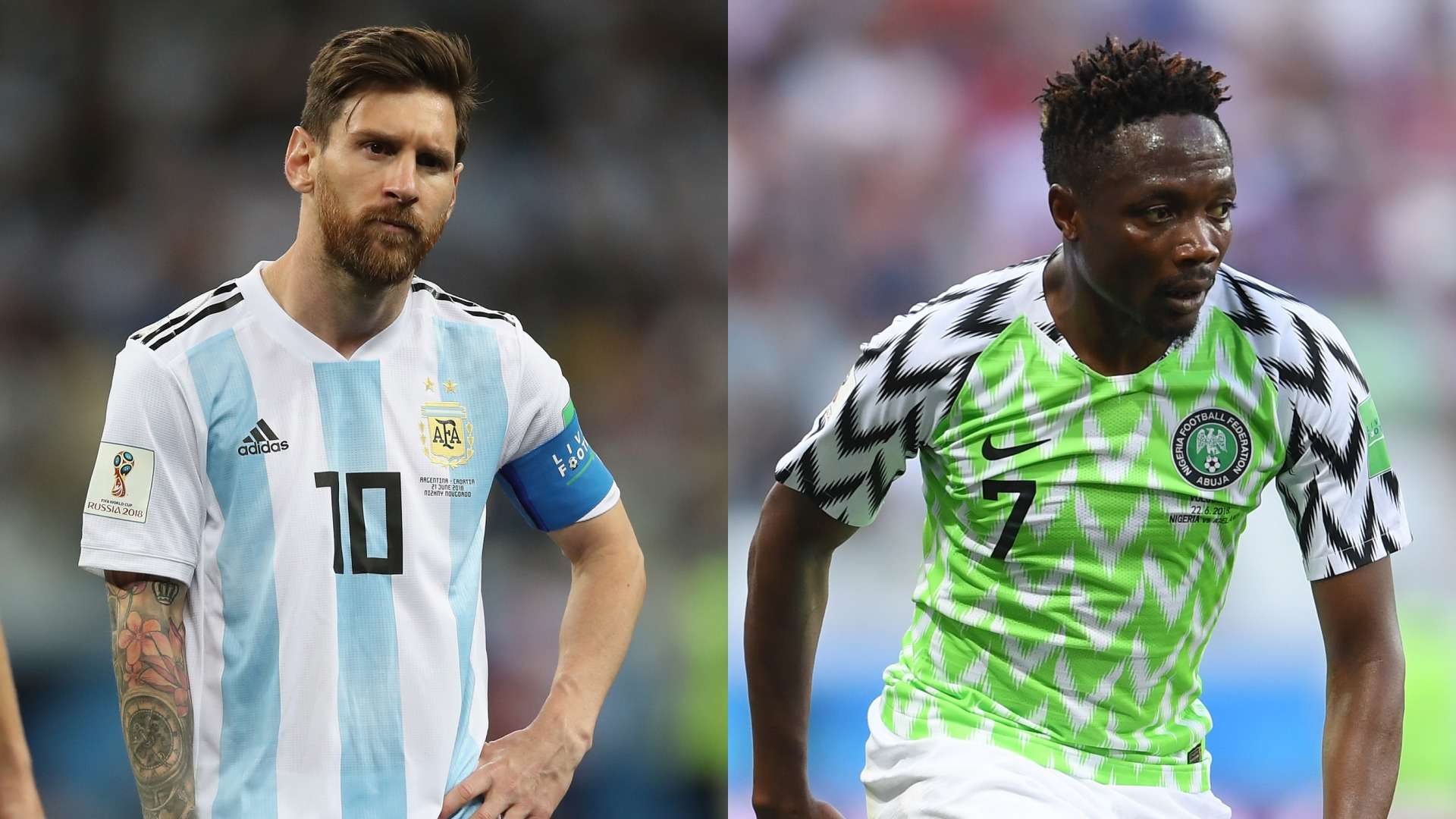 アルゼンチンvsナイジェリア