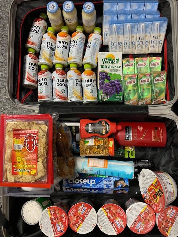 Văn Thanh Đức Lương Tuấn Anh thức ăn Việt Nam ở Hàn Quốc