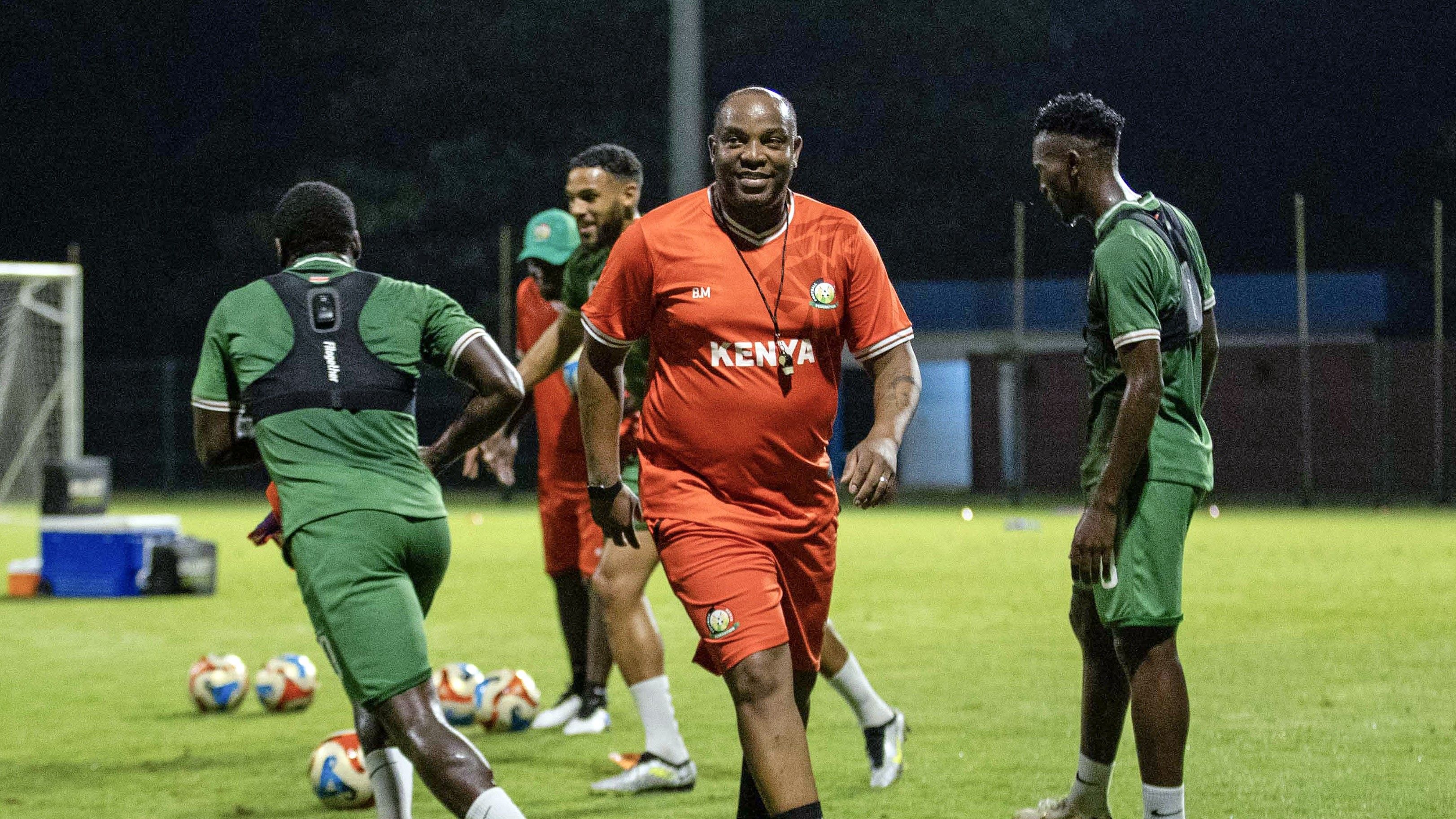 Harambee Stars coach Benni McCarthy