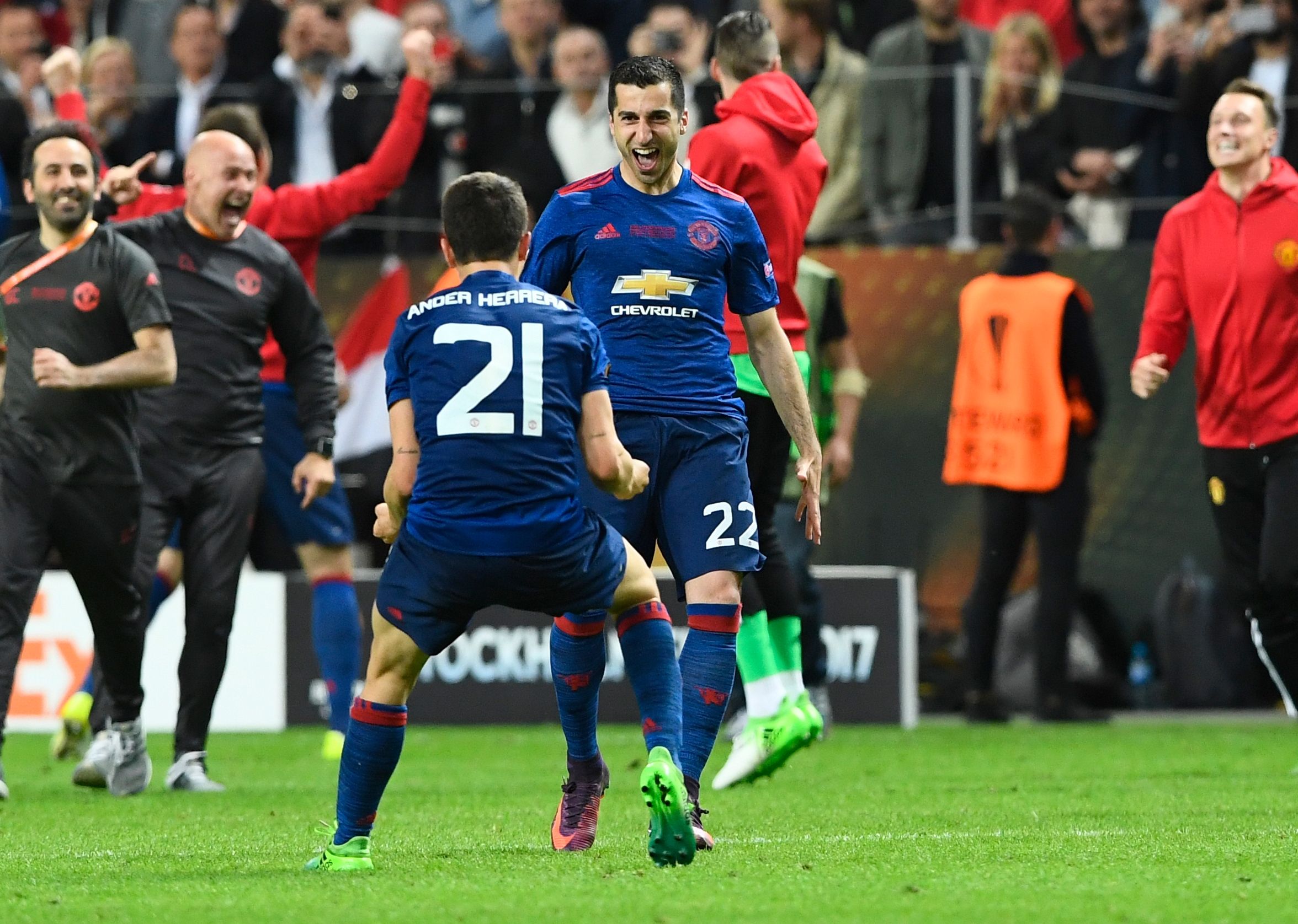 Henrikh Mkhitaryan & Ander Herrera - Manchester United