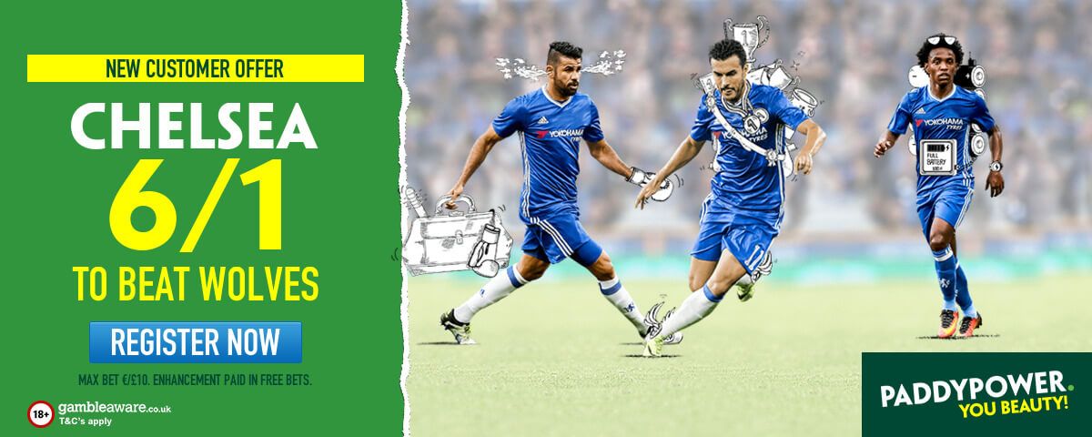 PP ENHANCED CHELSEA 6/1 V WOLVES