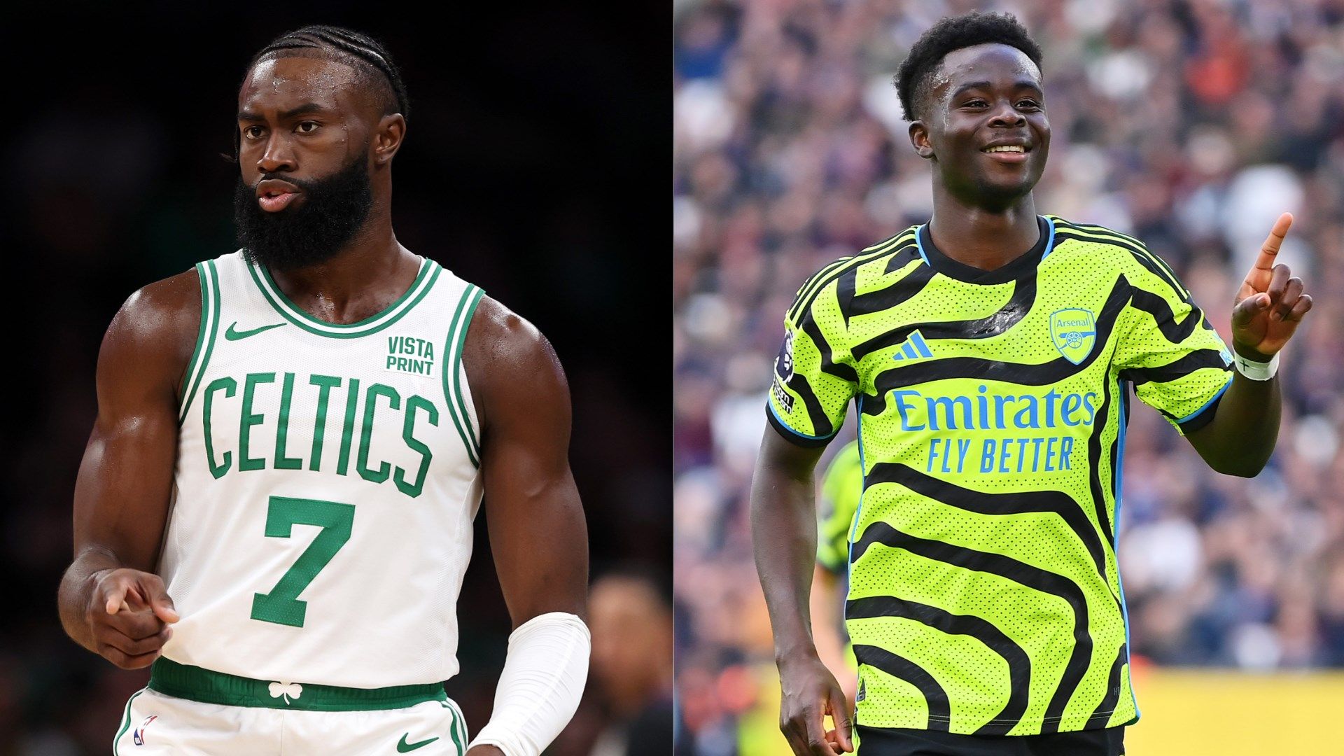 Jaylen Brown Bukayo Saka