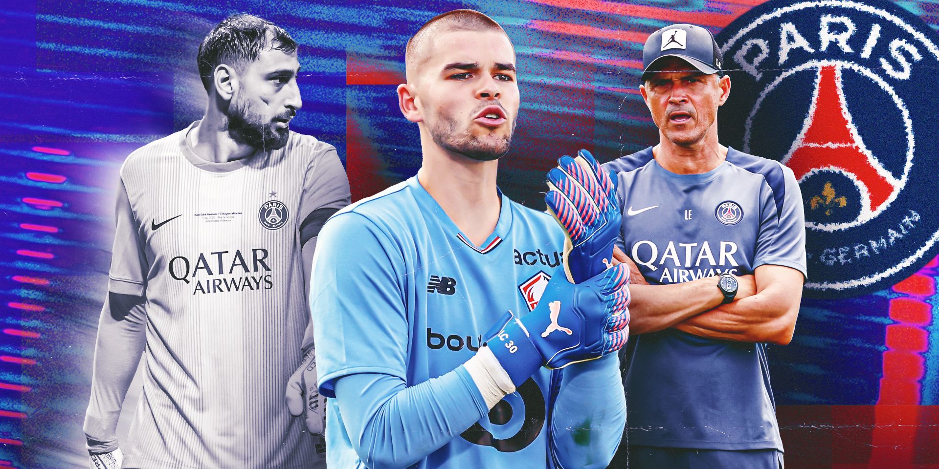 Chevalier Donnarumma PSG HIC 2:1