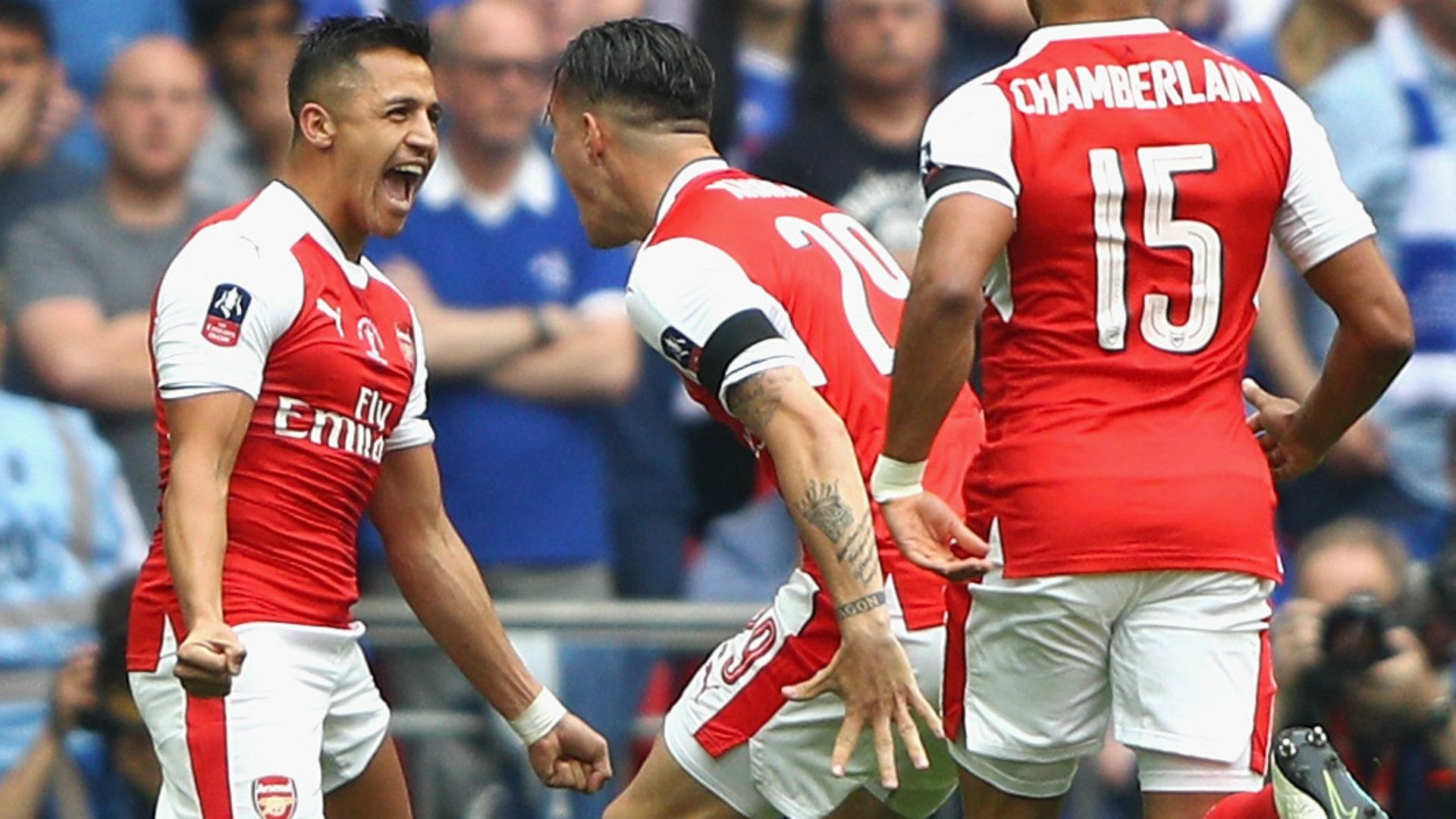 Alexis Sanchez Arsenal FA Cup