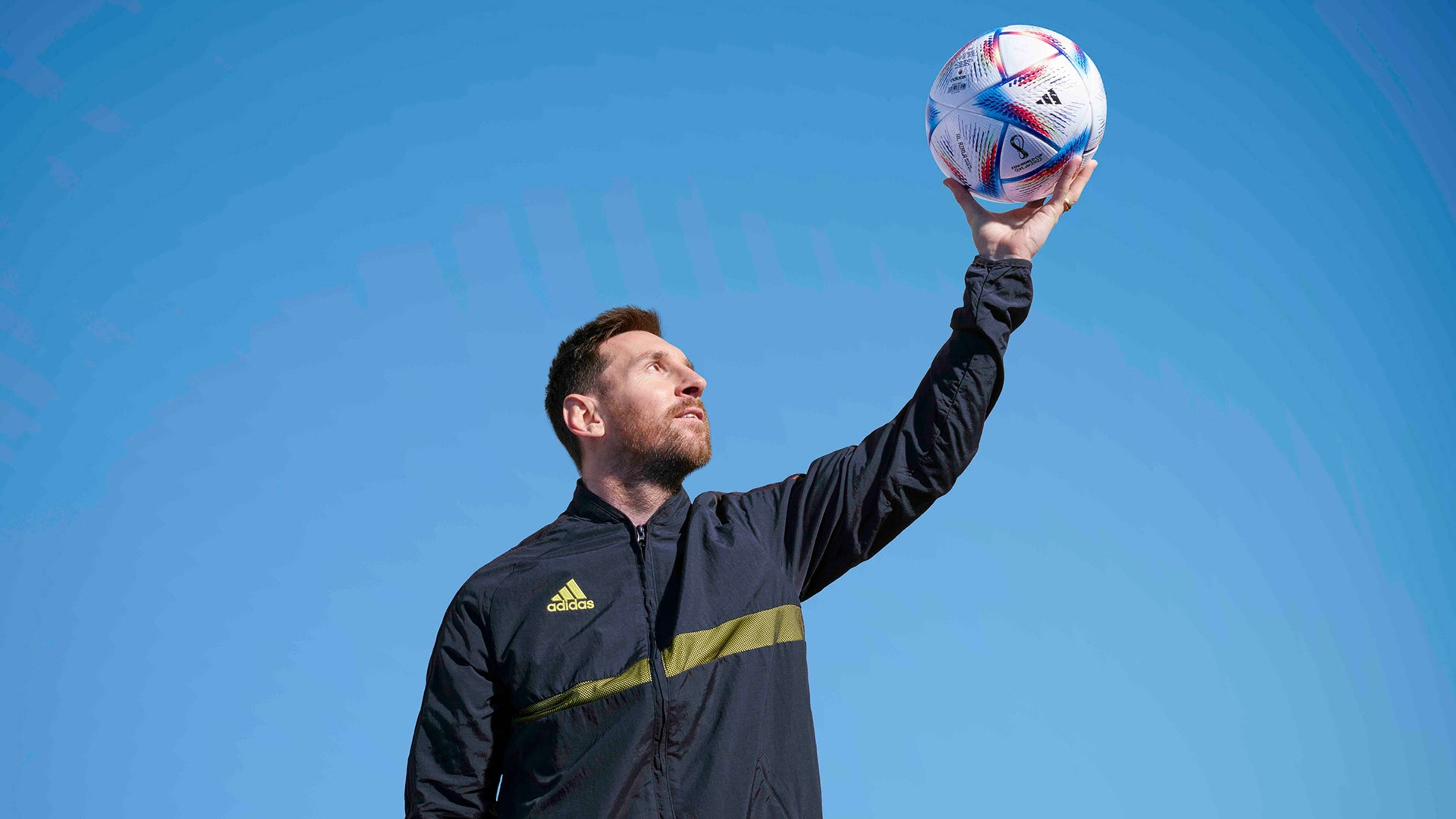 Al Rihla 2022 World Cup official match ball, Messi