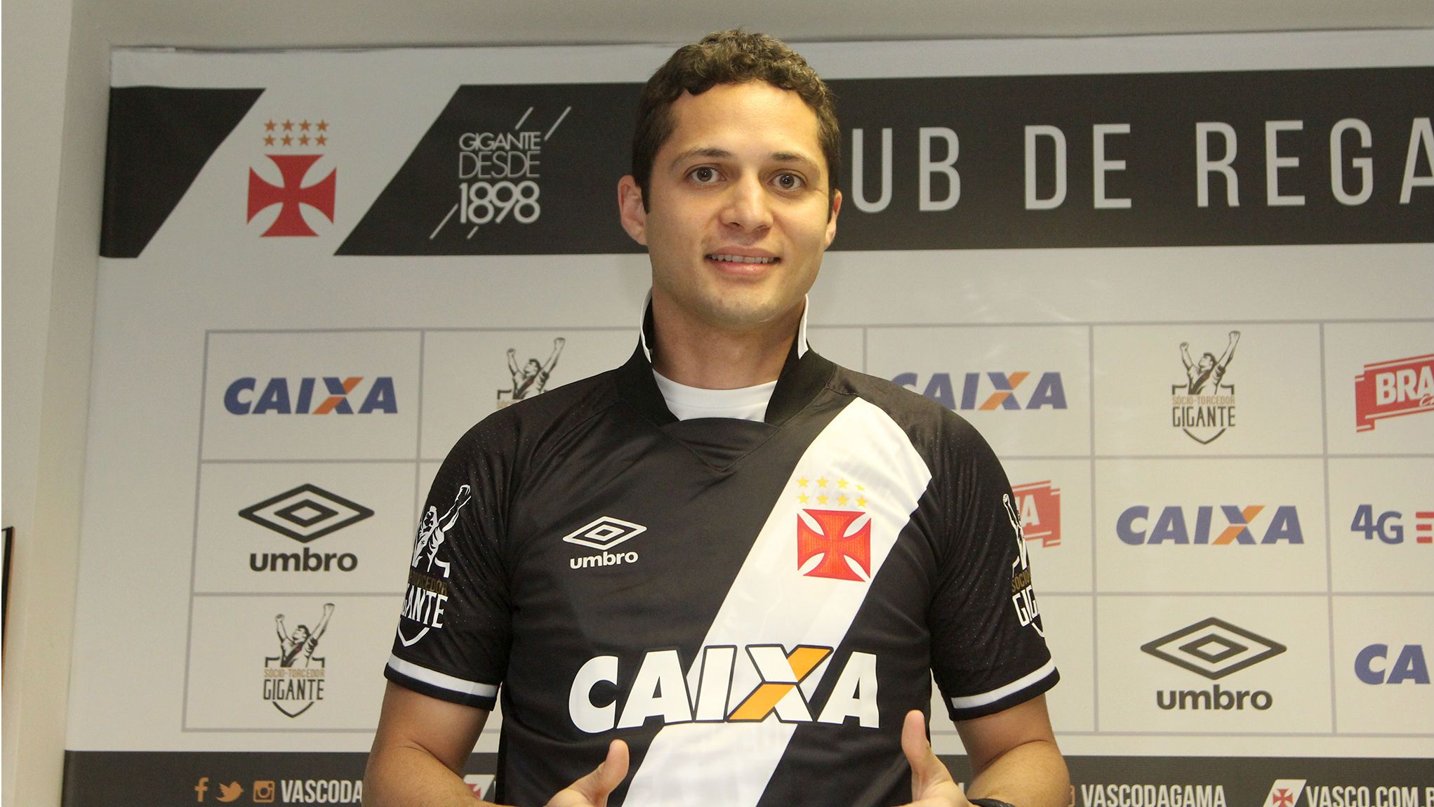 Anderson Martins Vasco apresentação 24 07 2017