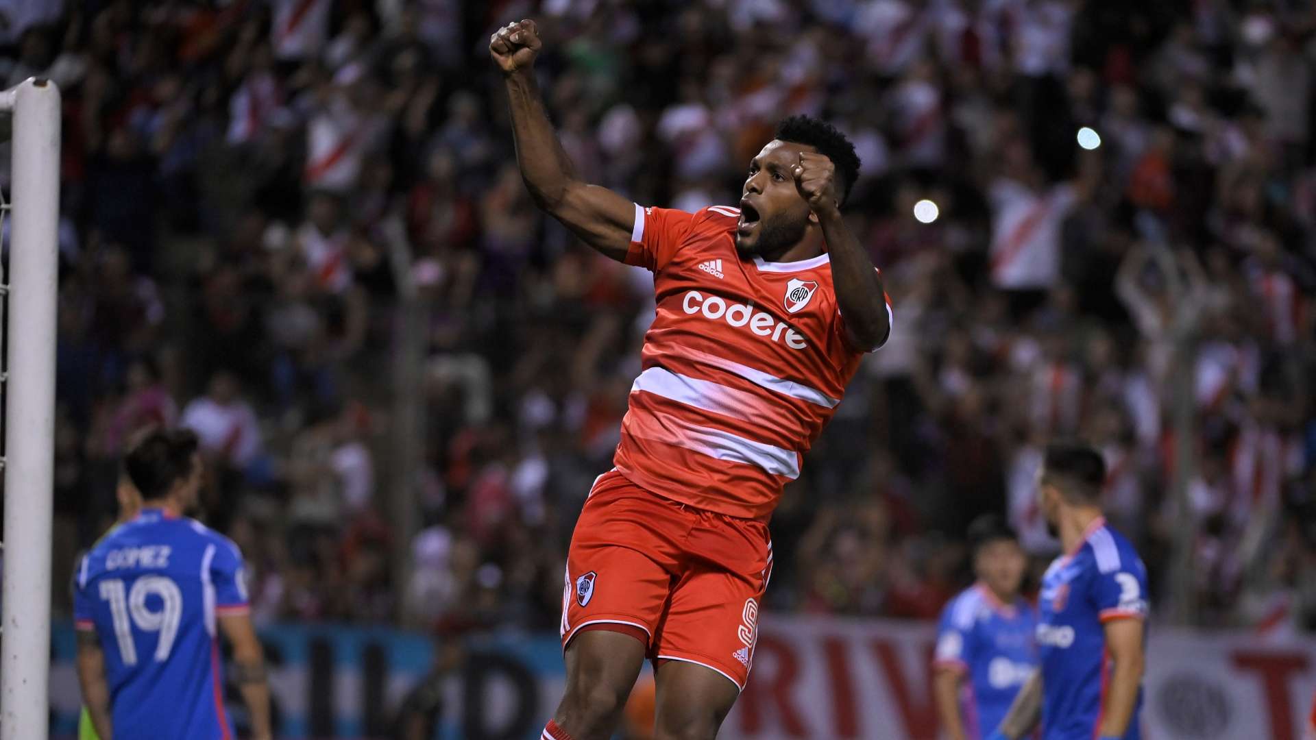 miguel borja river universidad chile amistoso 25032023