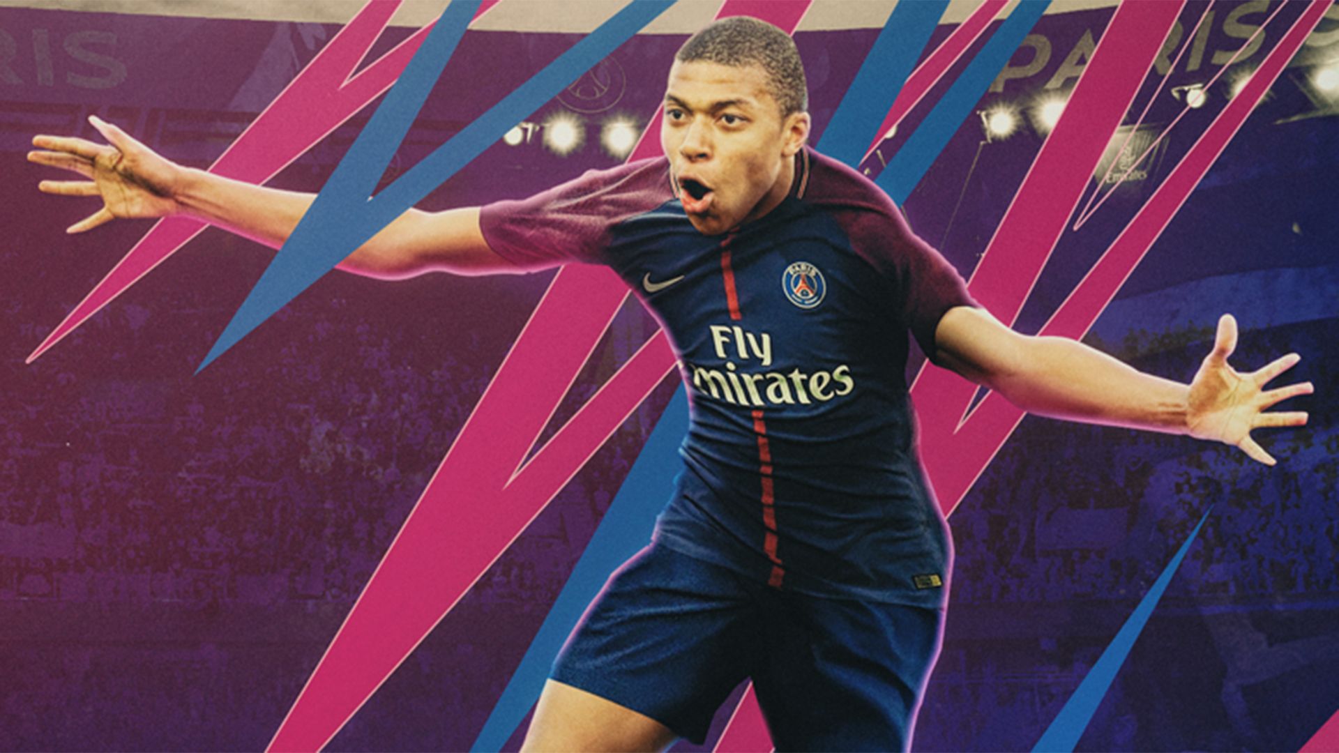 Kylian Mbappé PSG Parc