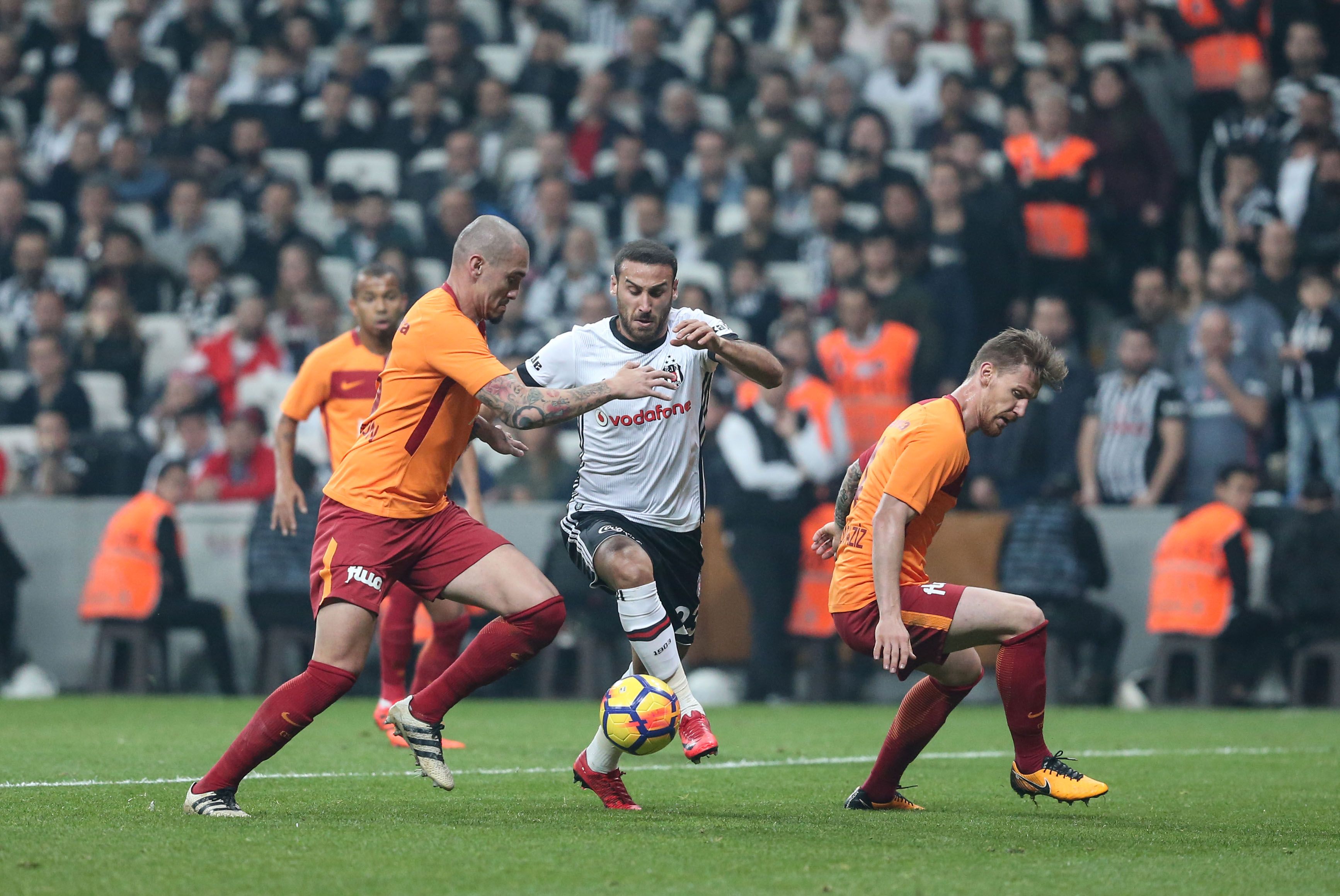 Maicon Serdar Aziz Cenk Tosun Besiktas Galatasaray 12/02/17