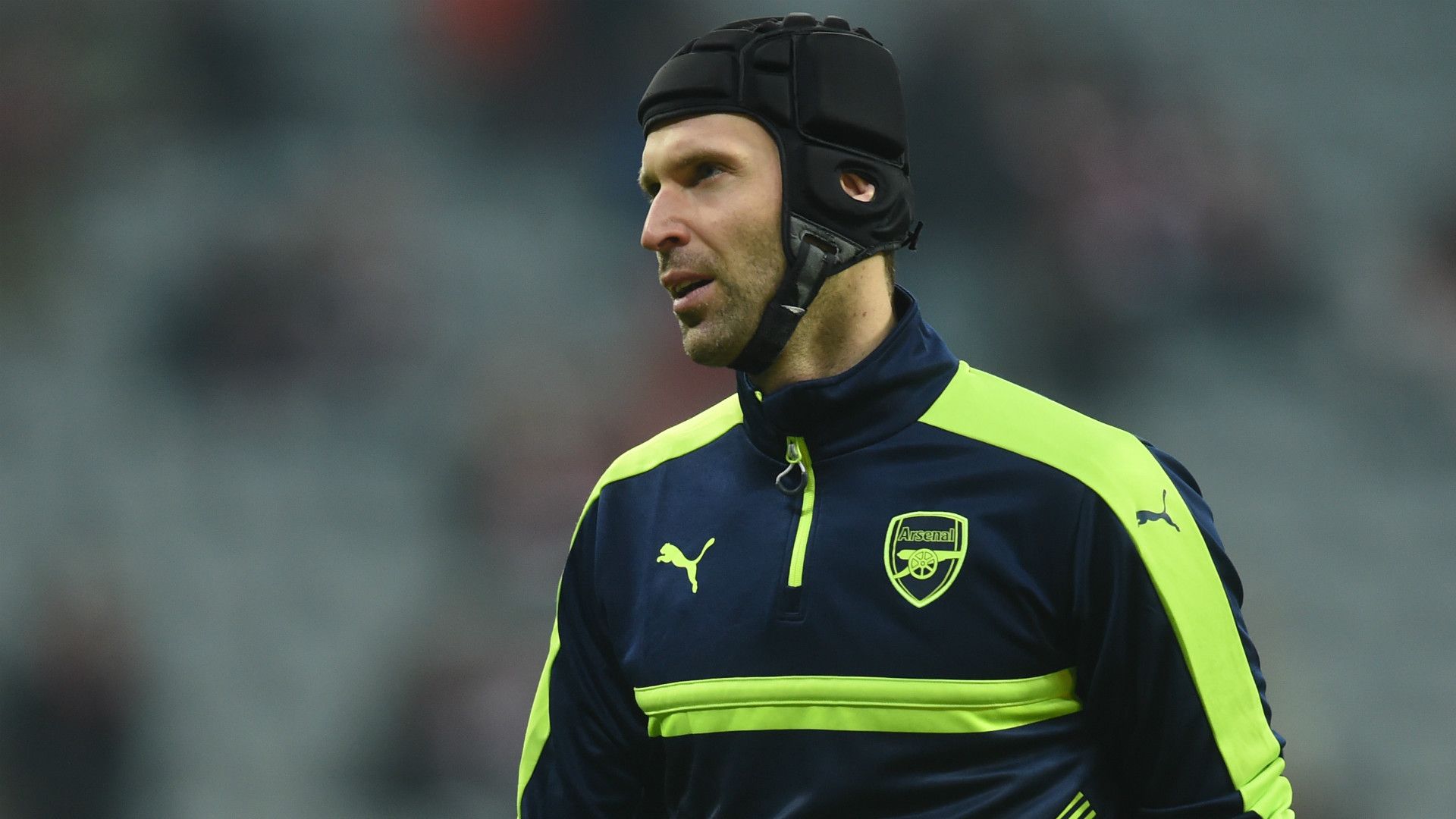 PETR CECH ARSENAL UEFA CHAMPIONS LEAGUE 15022017