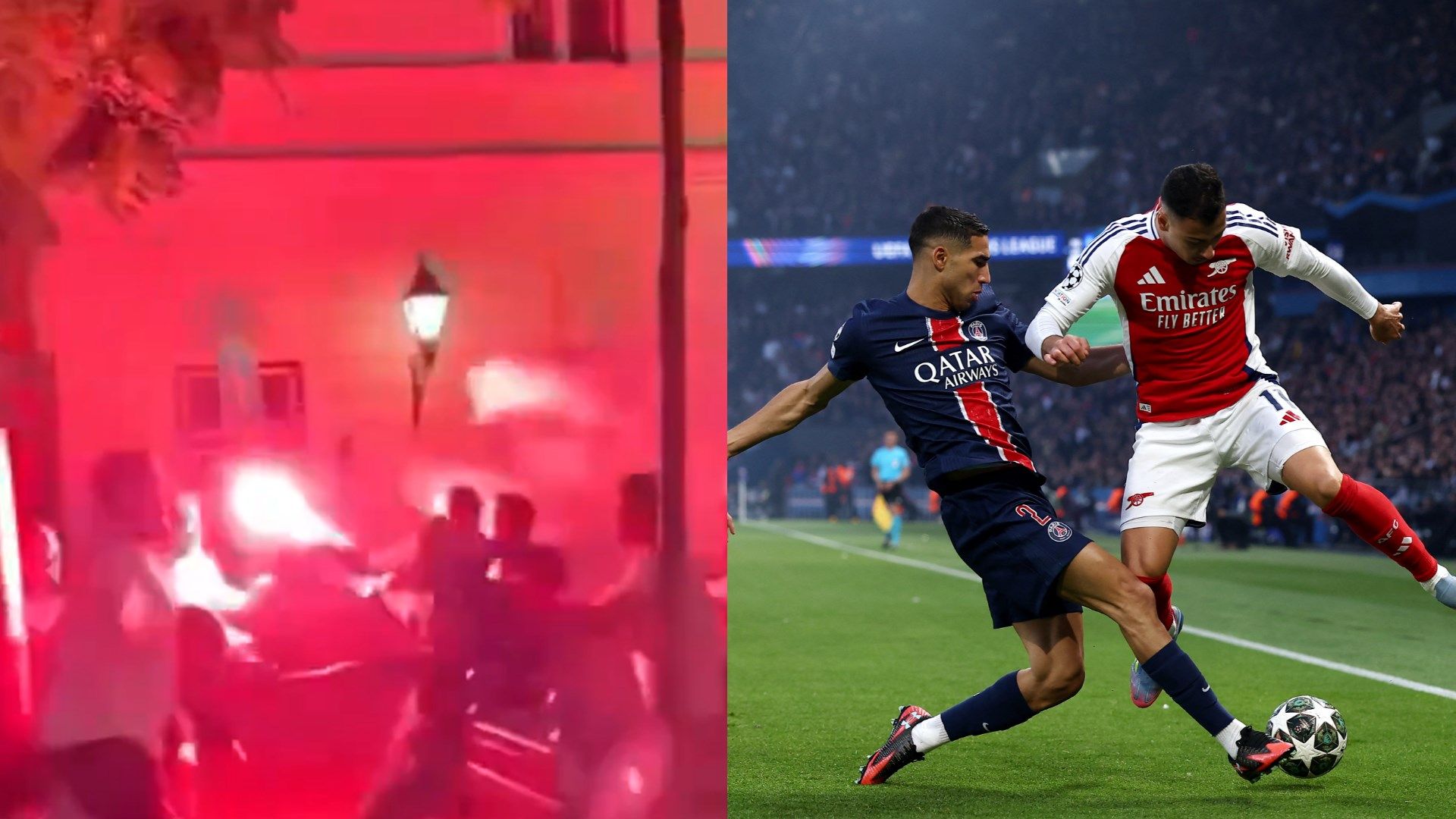 Arsenal Paris Saint Germain Clash