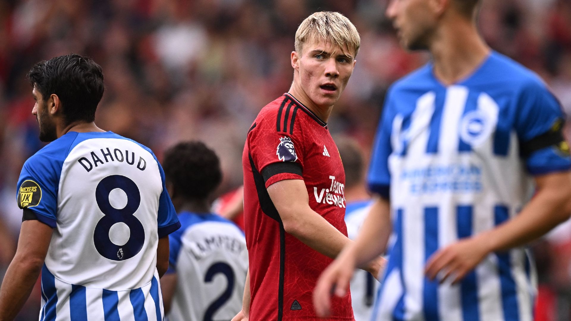 Rasmus Hojlund - Manchester United vs Brighton Premier League 16092024