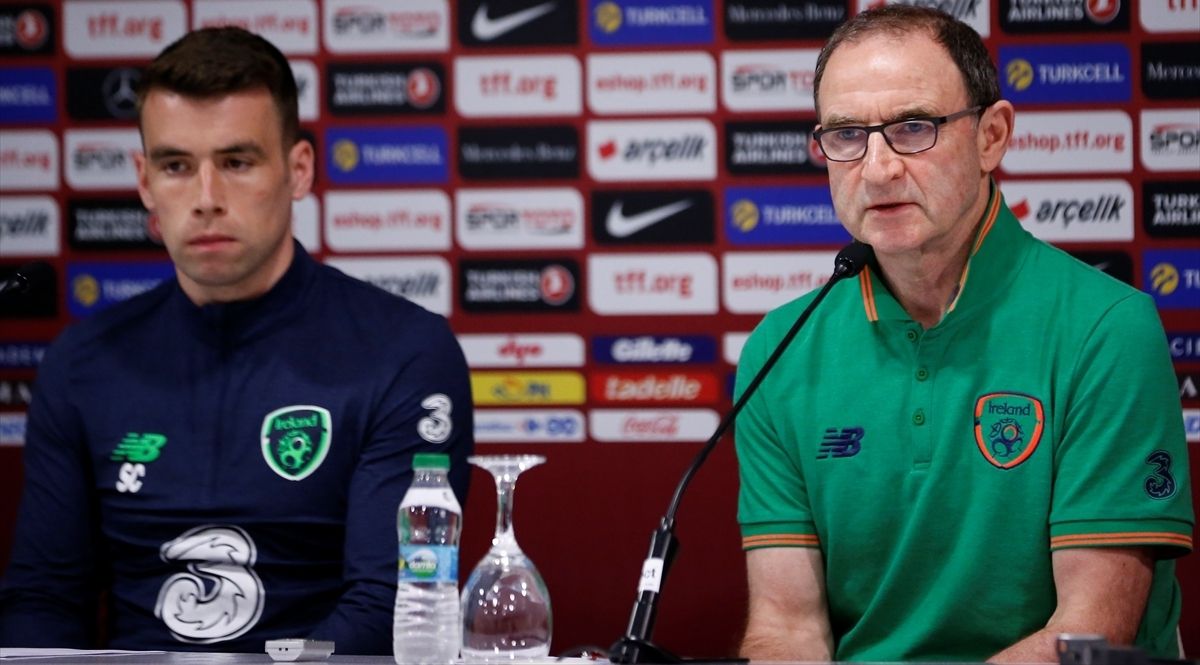 Seamus Coleman Martin O'Neill Turkey Ireland 03/22/18