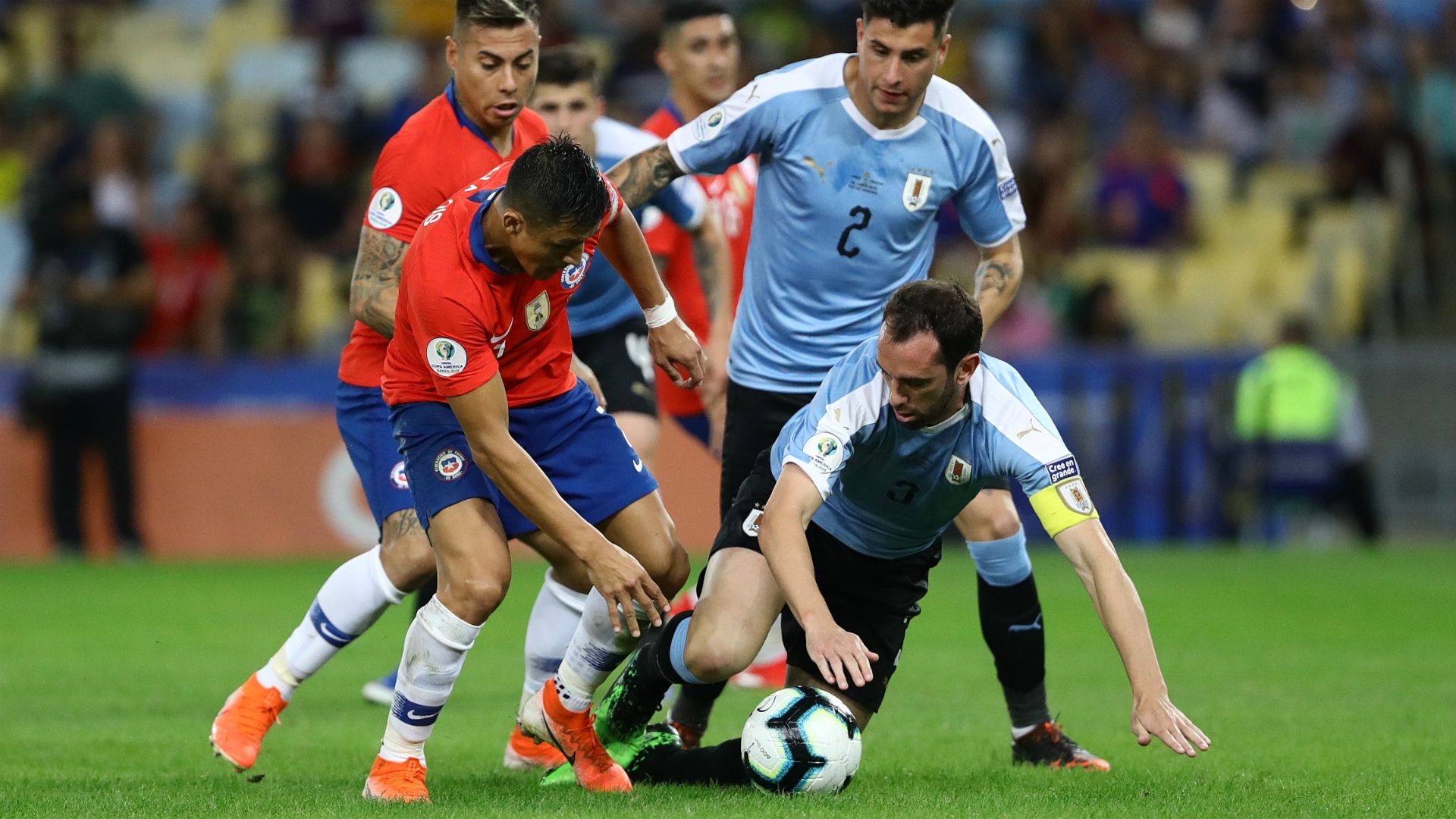 Alexis Sánchez - Diego Godín