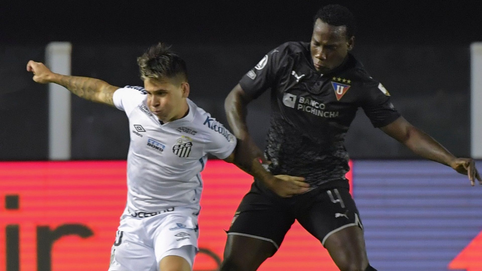 Soteldo Santos LDU Libertadores 01 12 2020