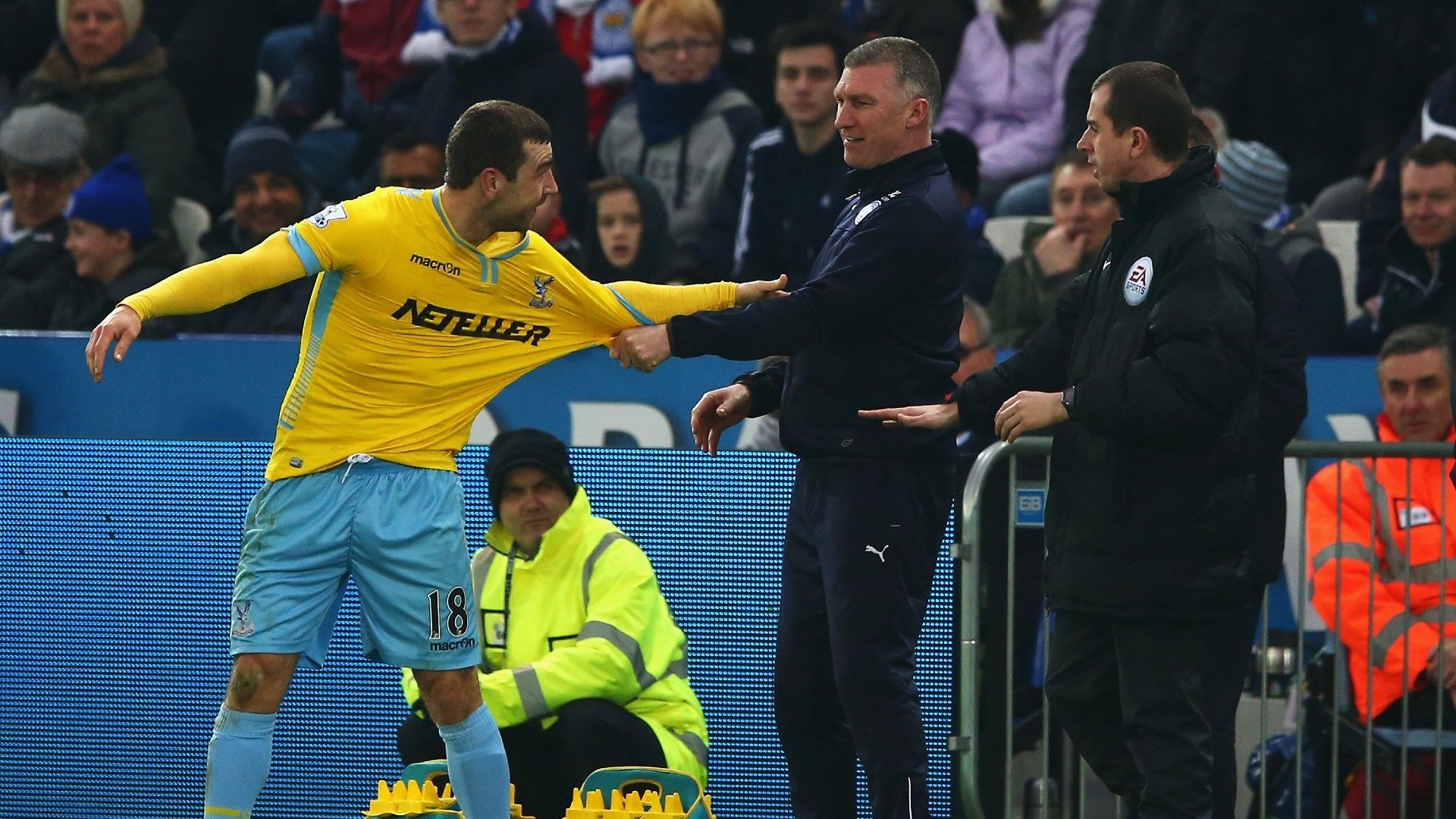 James McArthur Nigel Pearson