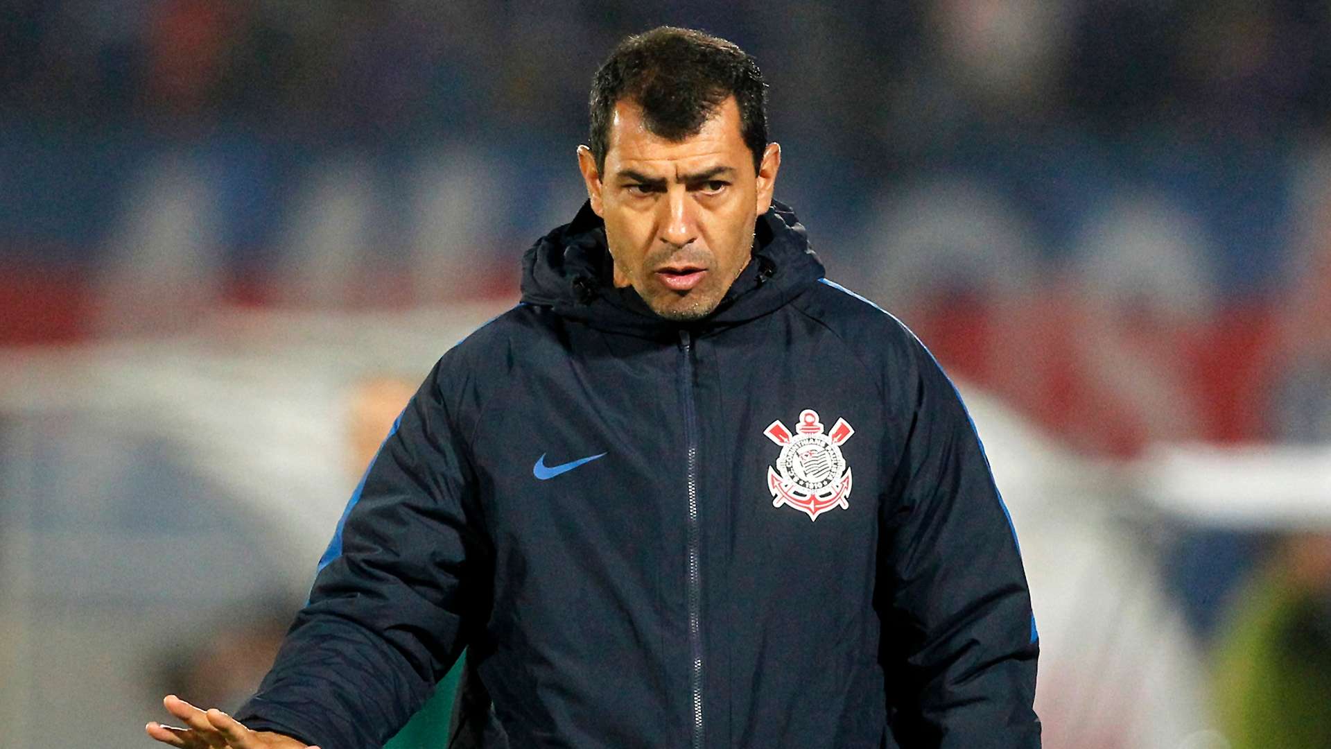 Fabio Carille Universidad Chile Corinthians Sudamericana 10052017