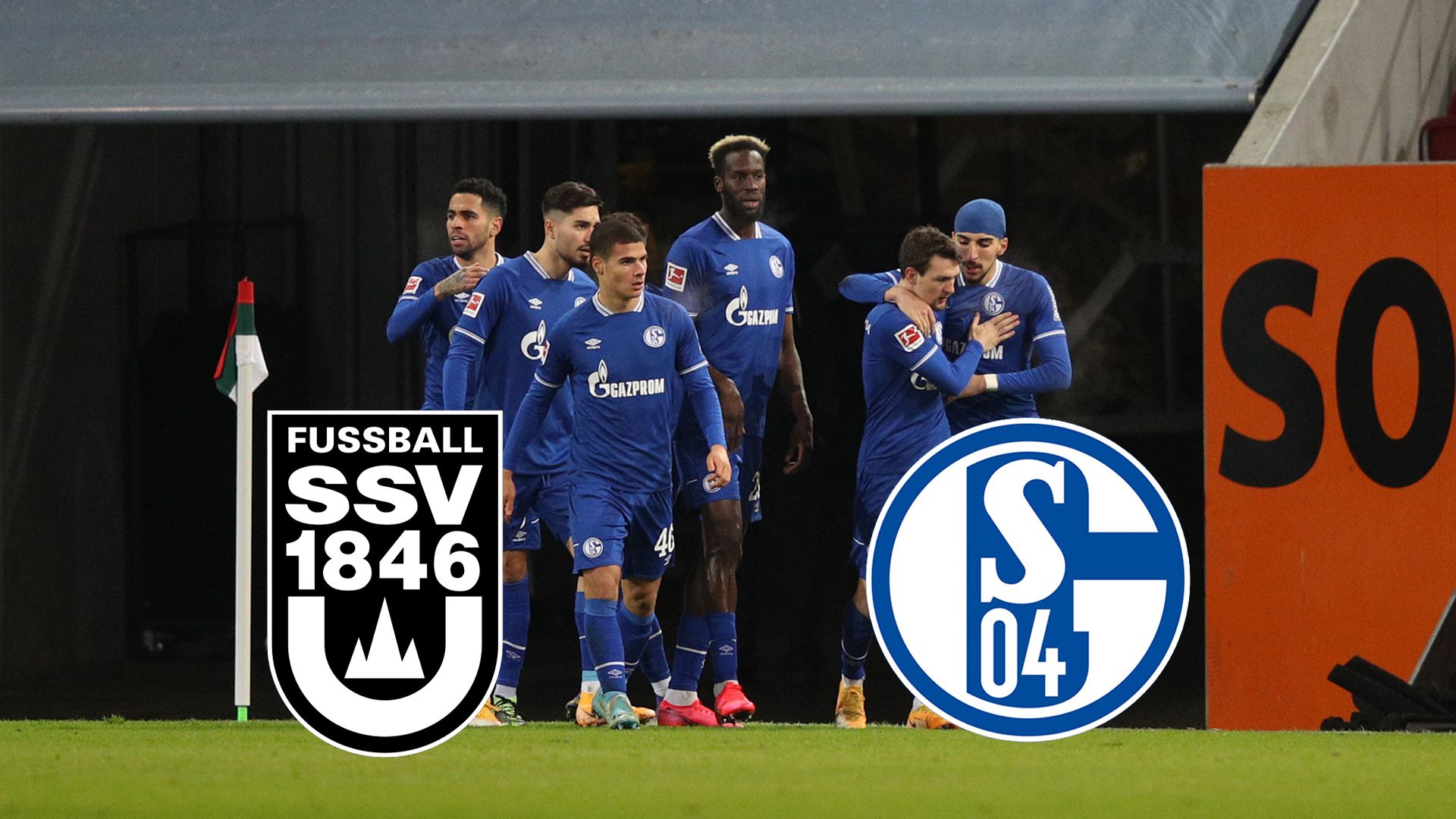 Header ulm schalke tv live-stream dfb pokal 2020 fc 04 ssv
