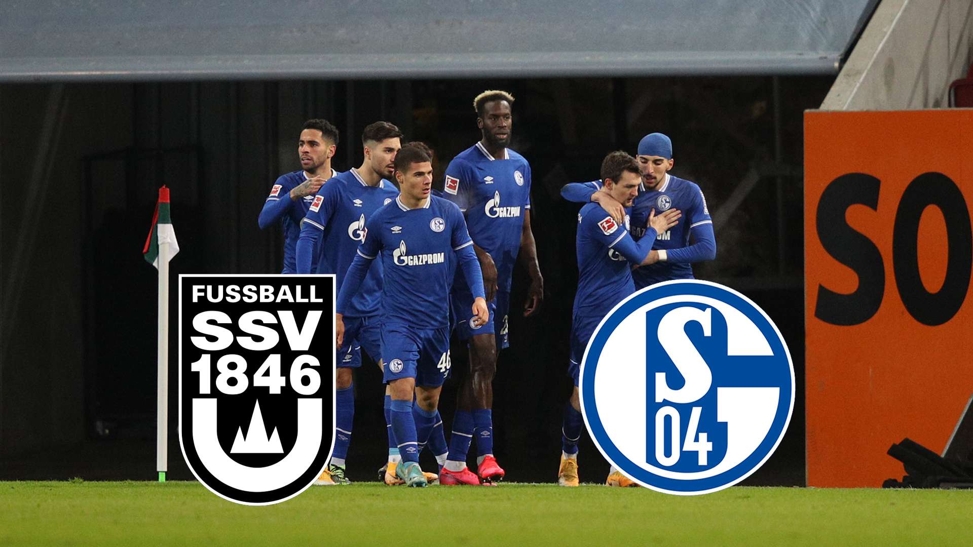 Header ulm schalke tv live-stream dfb pokal 2020 fc 04 ssv