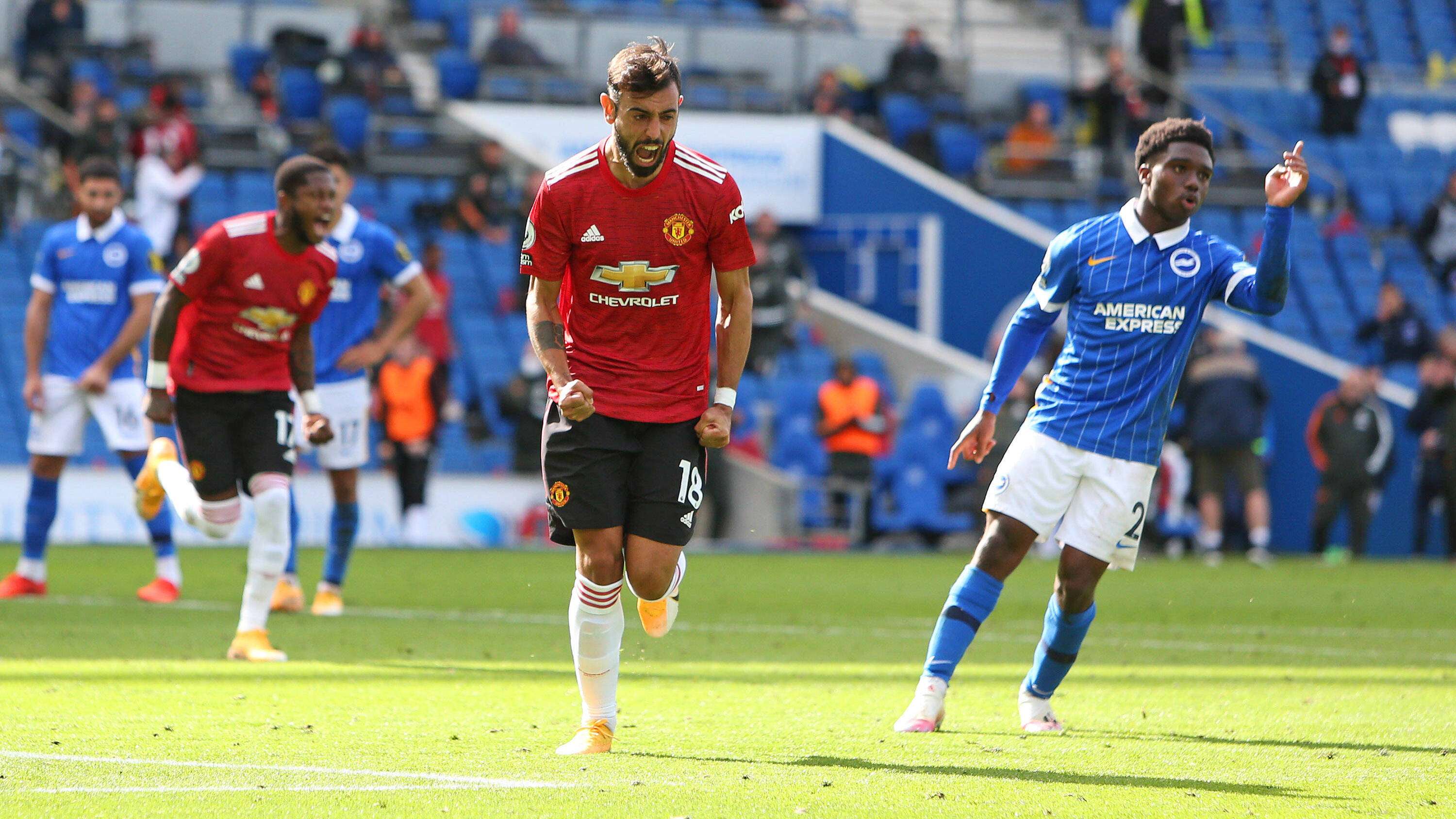 GER Only Bruno Fernandes Manchester United Brighton